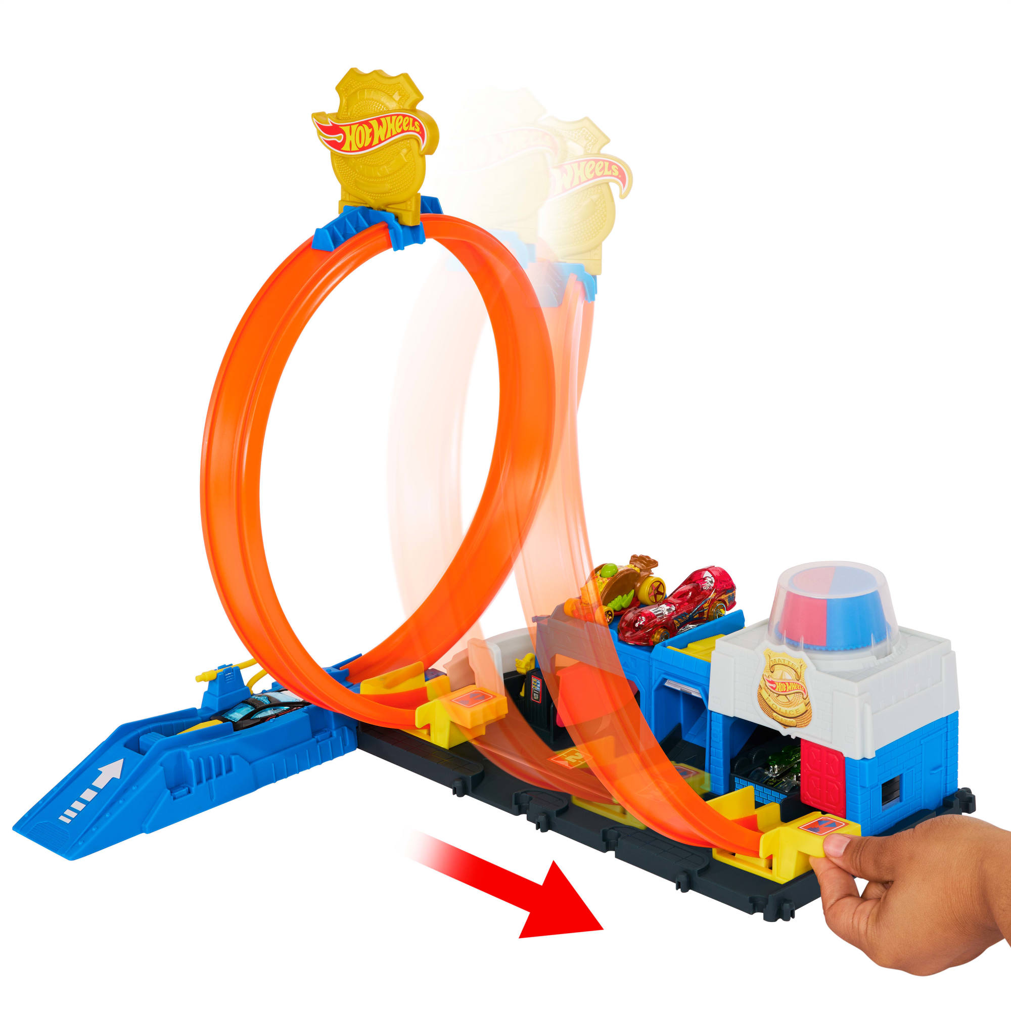 Supercomisaría de policía Hot Wheels 4