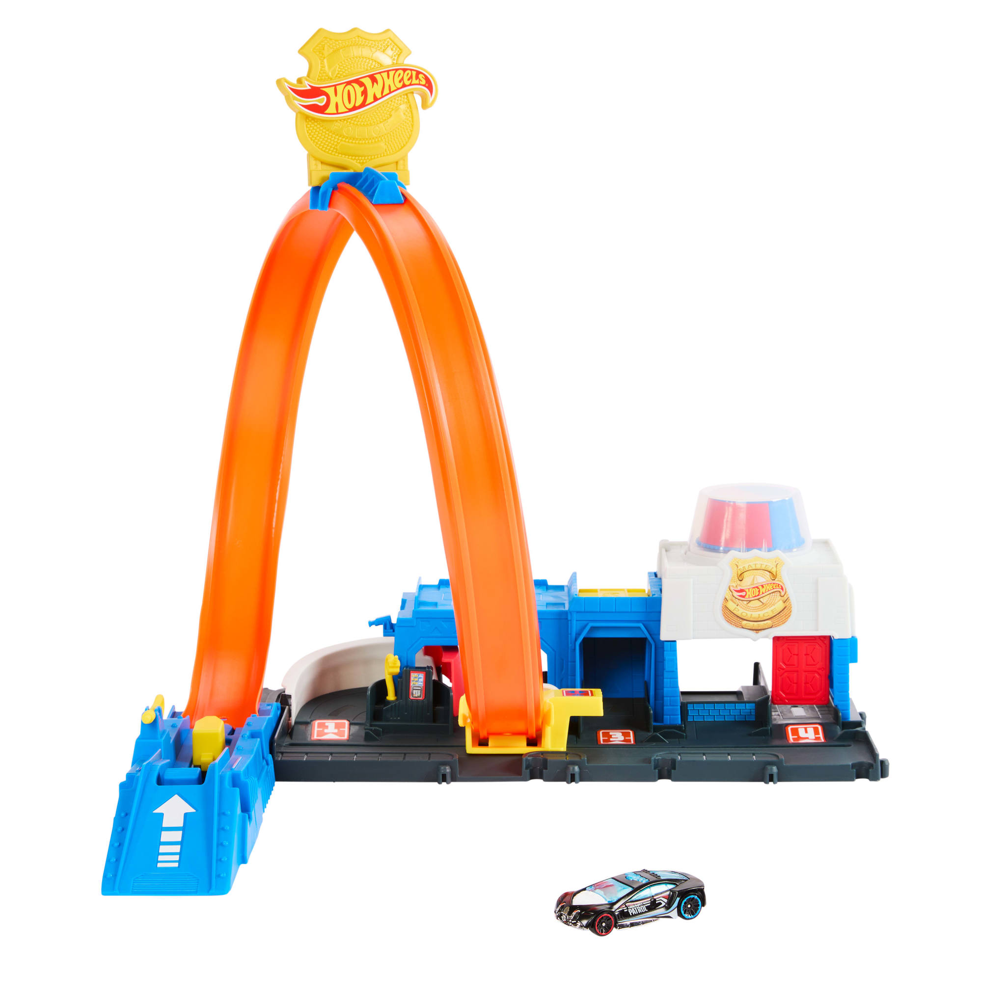 Supercomisaría de policía Hot Wheels 6