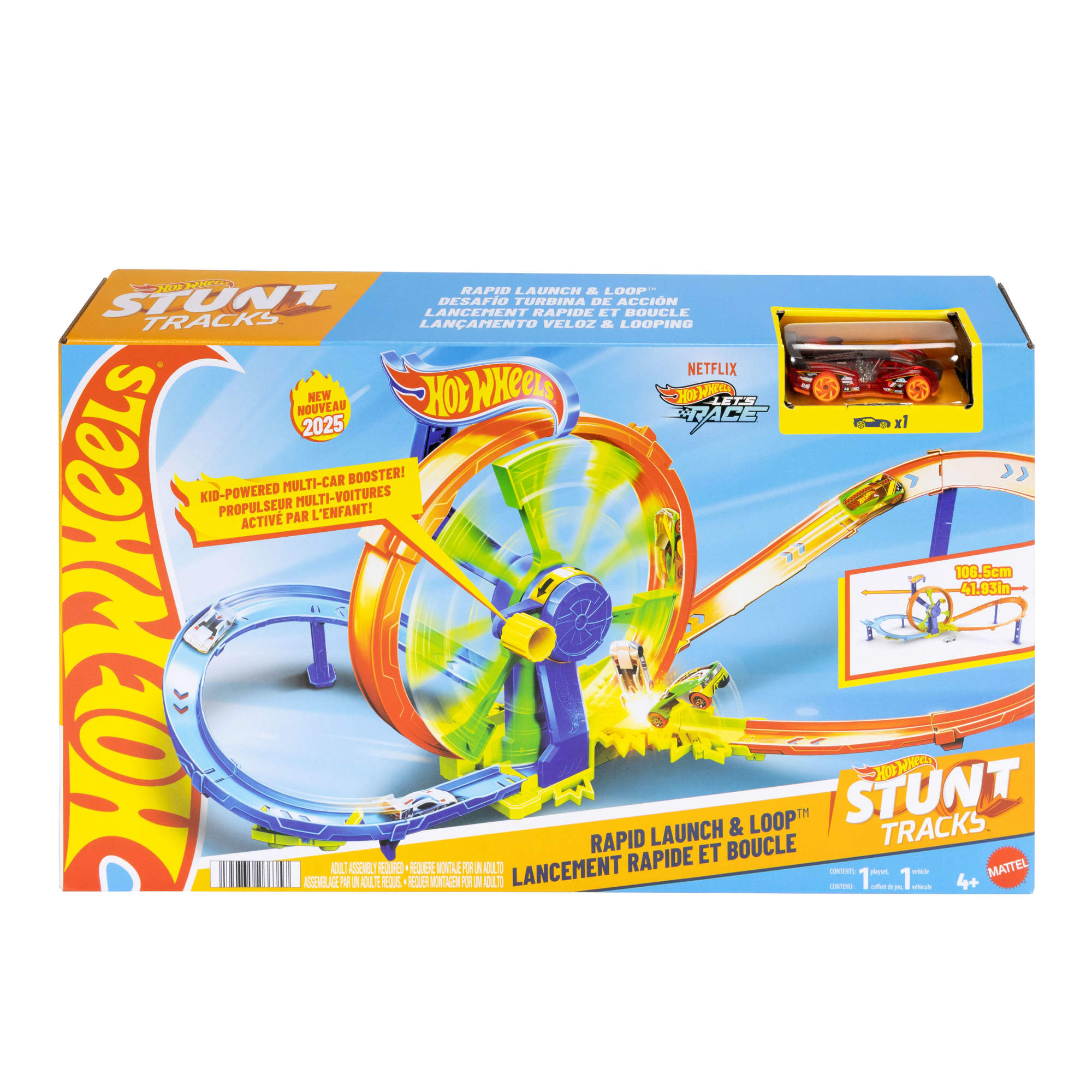 Pista Launch and Loop Hot Wheels 7