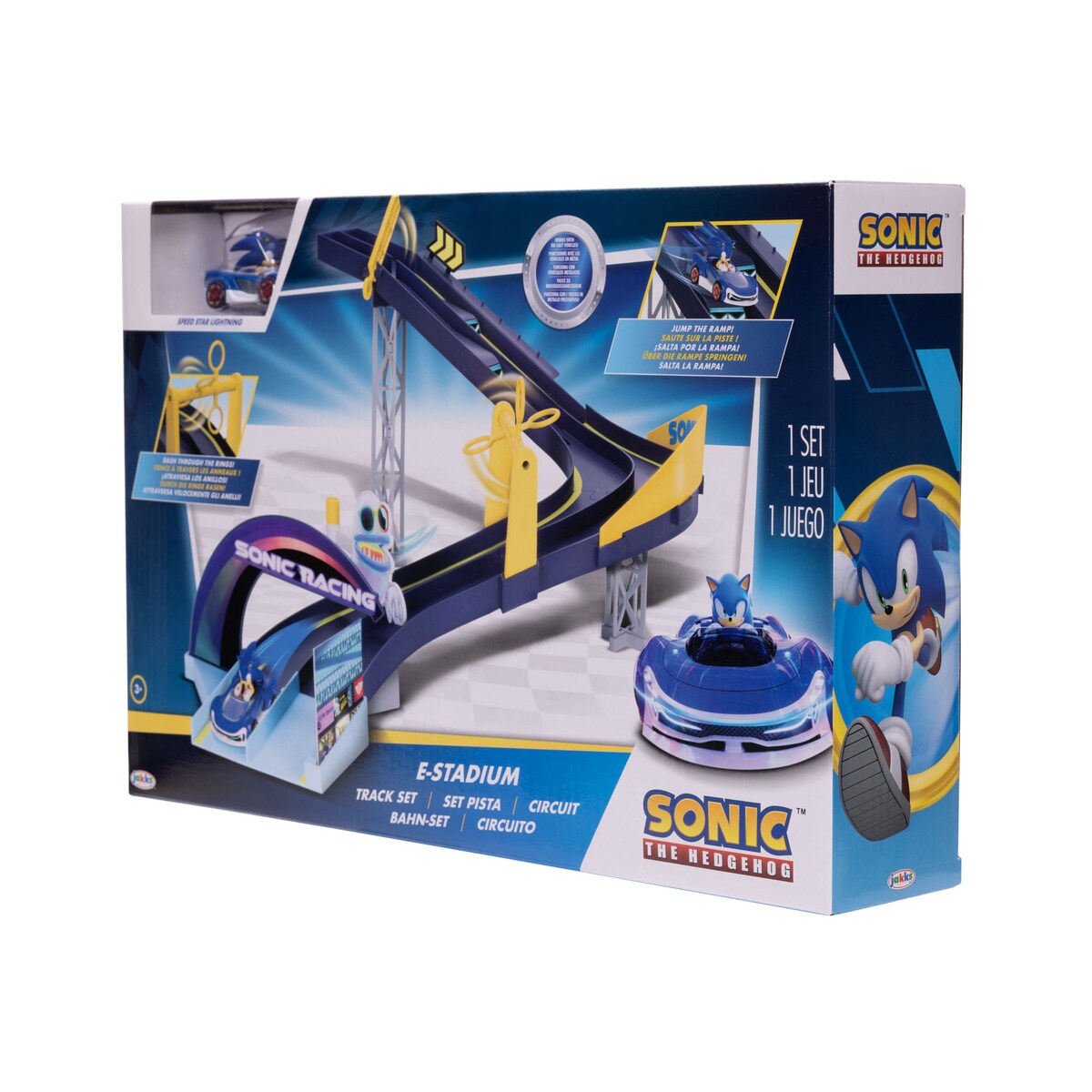 Estadio de carreras Sonic Racing Jakks Pacific 8
