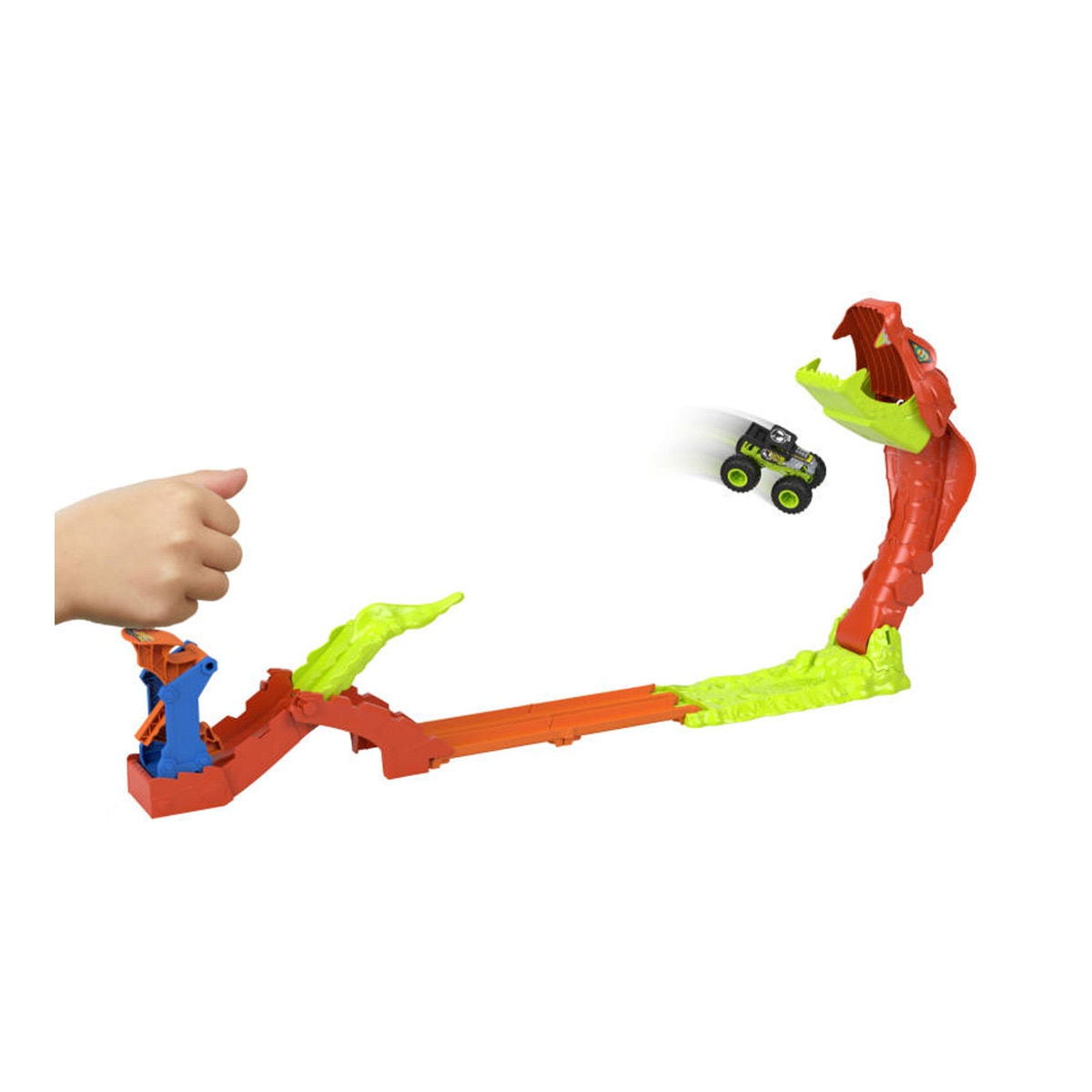 Pista para coches de juguete Golpe de serpiente Hot Wheels Mattel modelos surtidos 3
