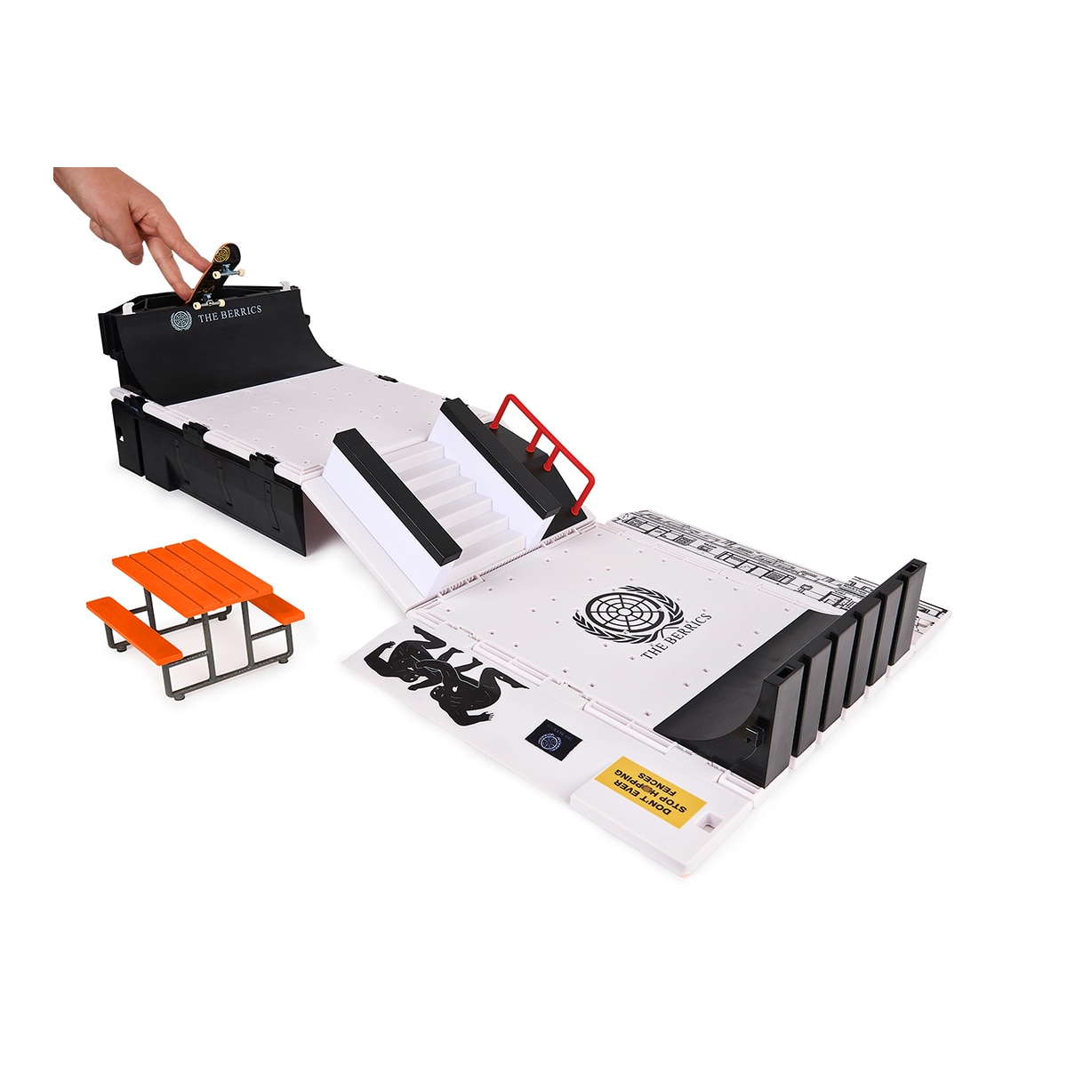 Set de Juego Rampas Skatepark Tech Deck Pack 2 Spin Master 5