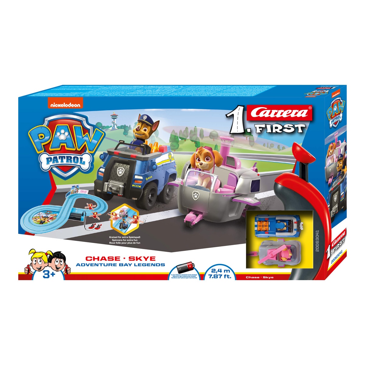 Circuito Carrera First Paw Patrol Adventure Bay Legends 1