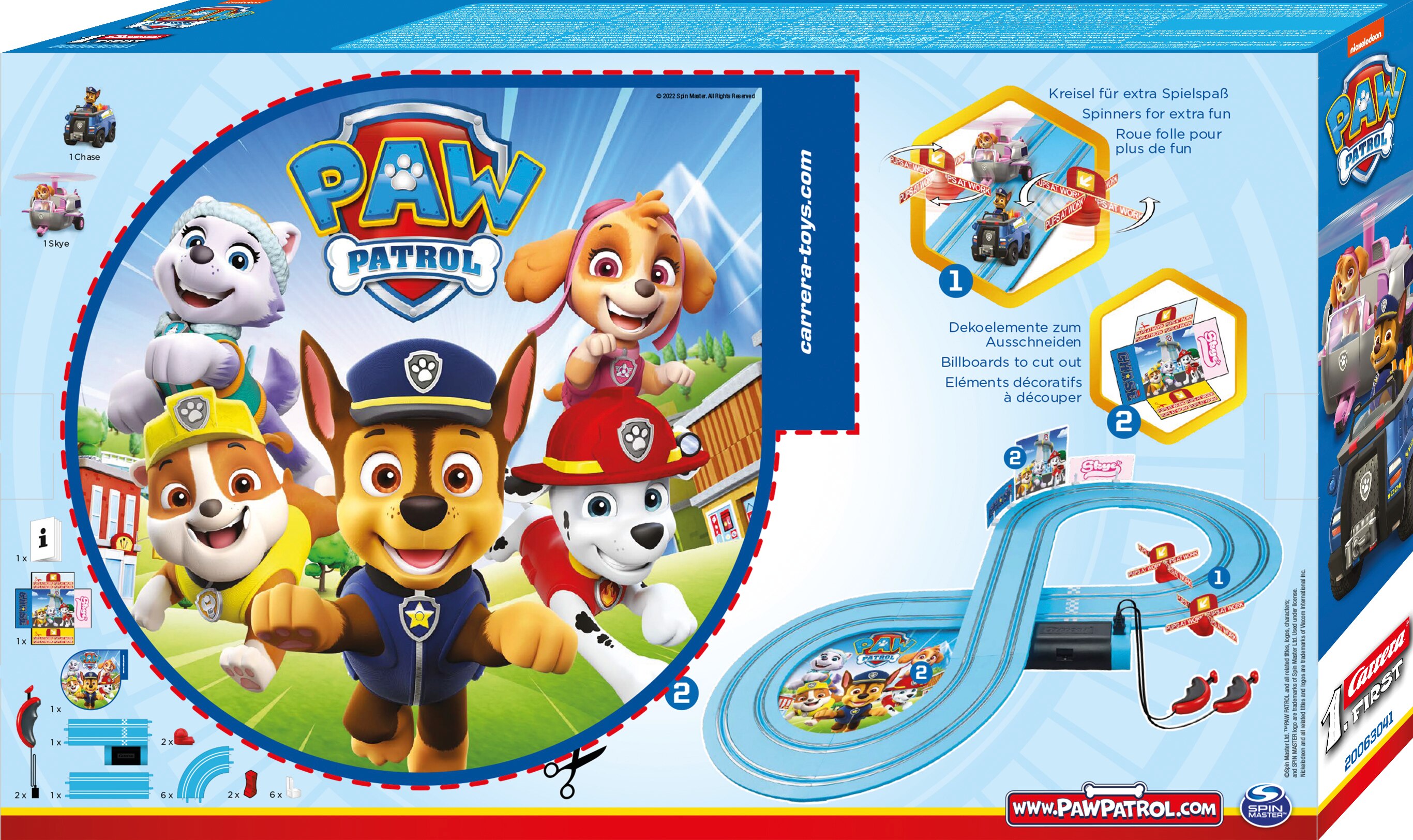 Circuito Carrera First Paw Patrol Adventure Bay Legends 4