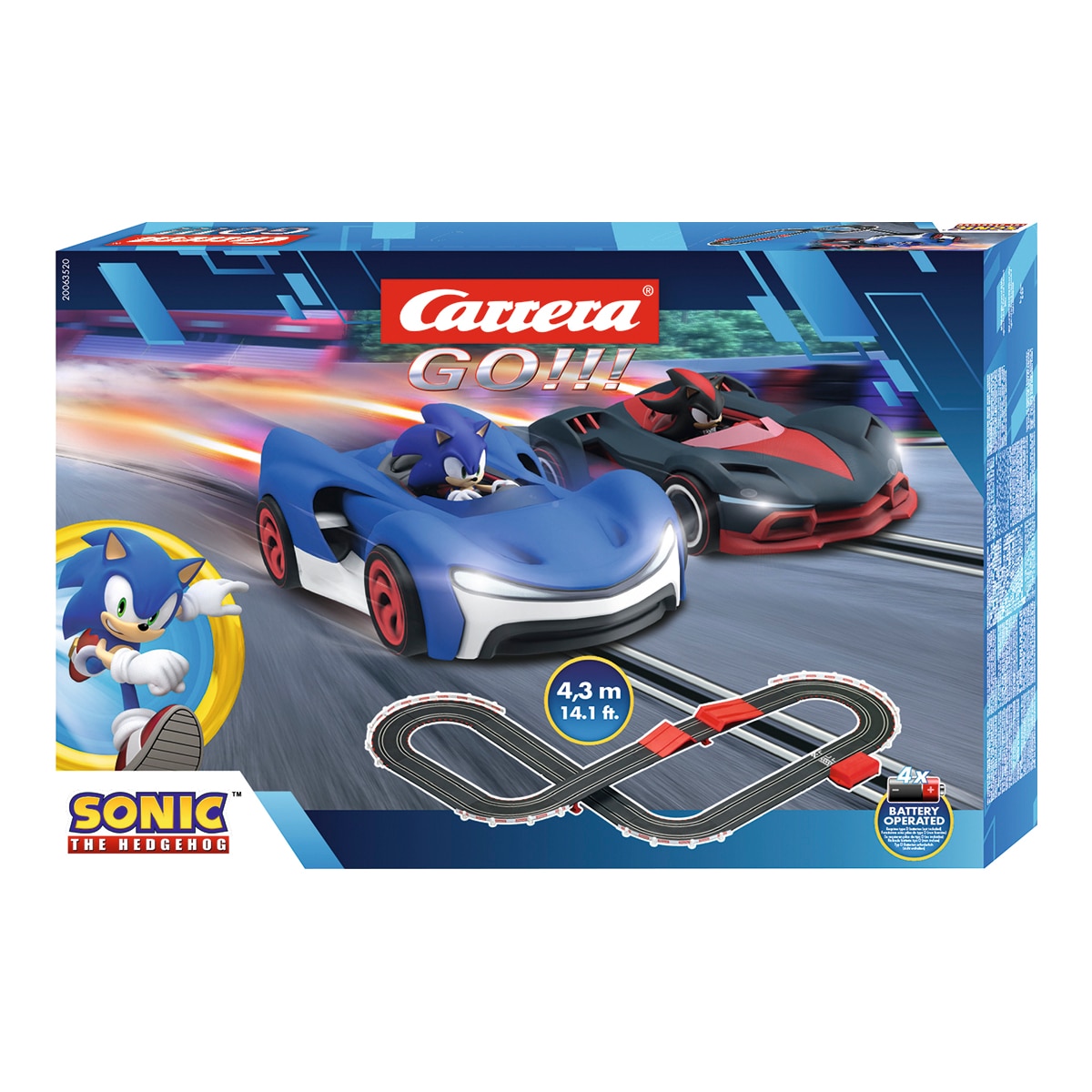 Carrera – Circuito Go – Sonic.