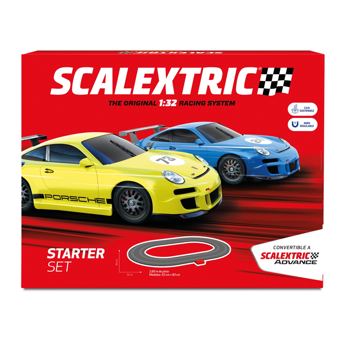 Scalextric – Circuito Original 1:32 Starter Set Scalextric.
