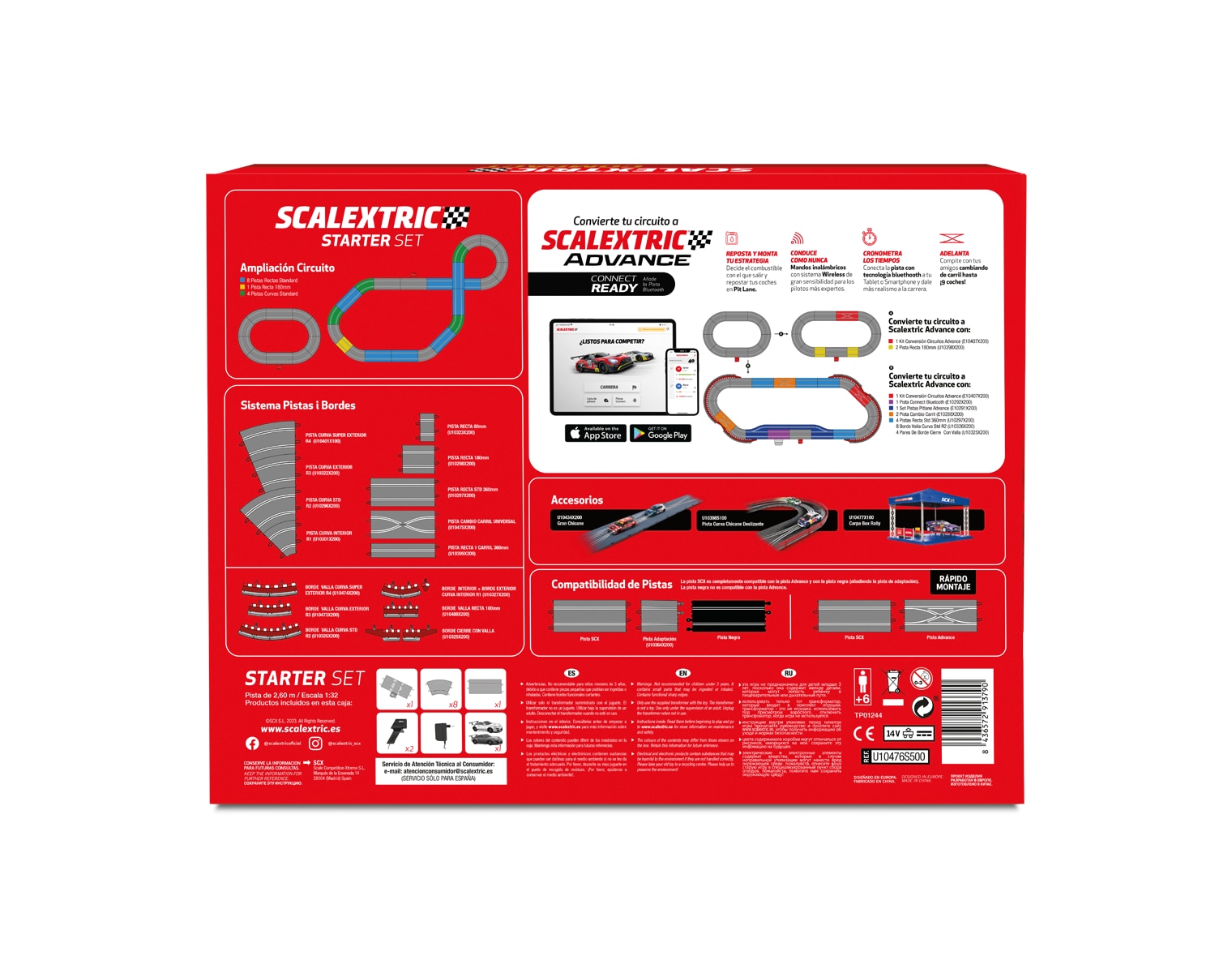 Circuito Original 1:32 Starter Set Scalextric 2