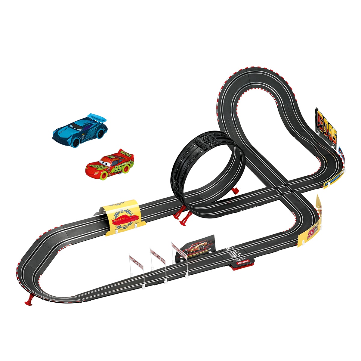 Carrera – Circuito Disney·Pixar Cars Glow Racers Carrera GO.