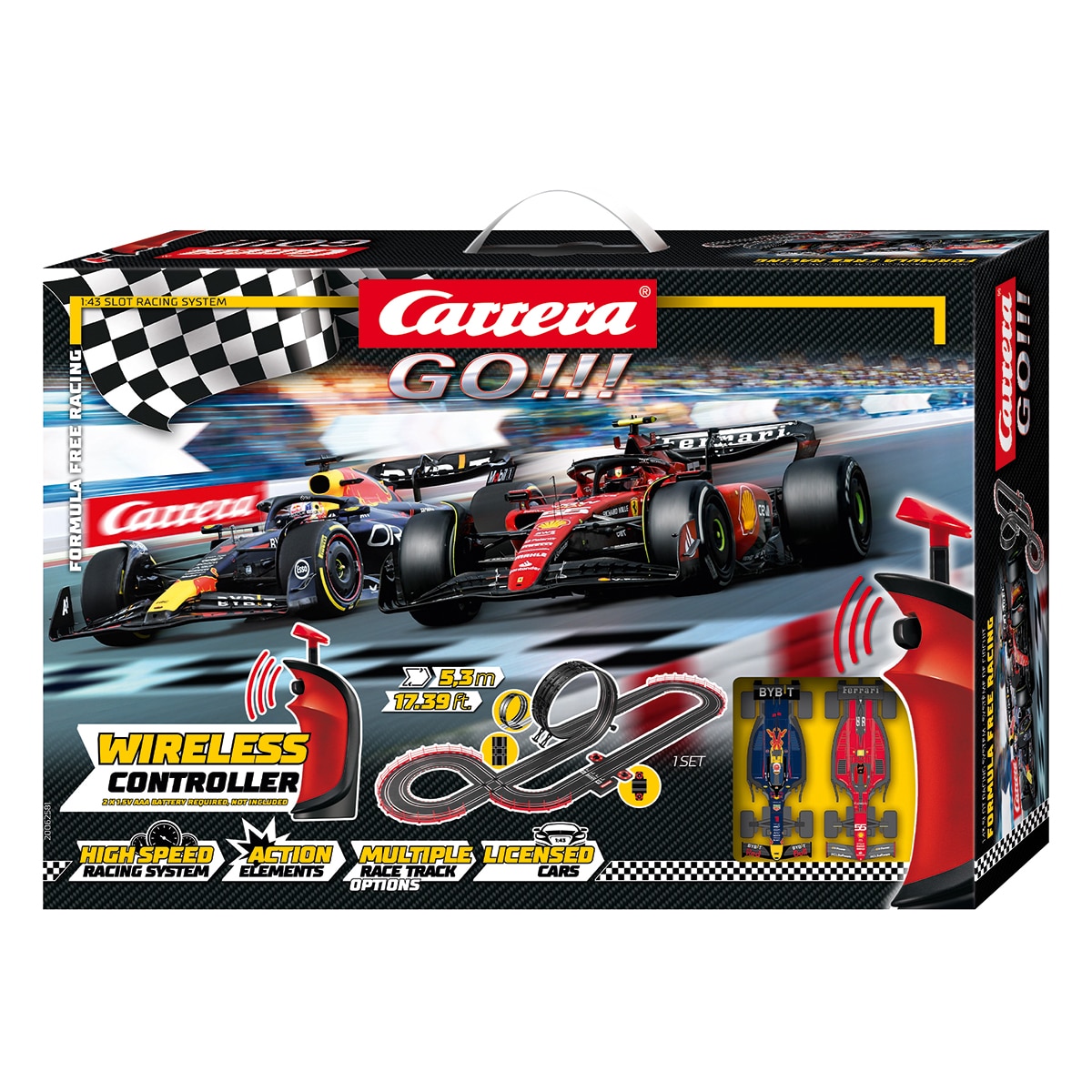 Circuito Formula Free Racing (Wireless) Carrera GO 6
