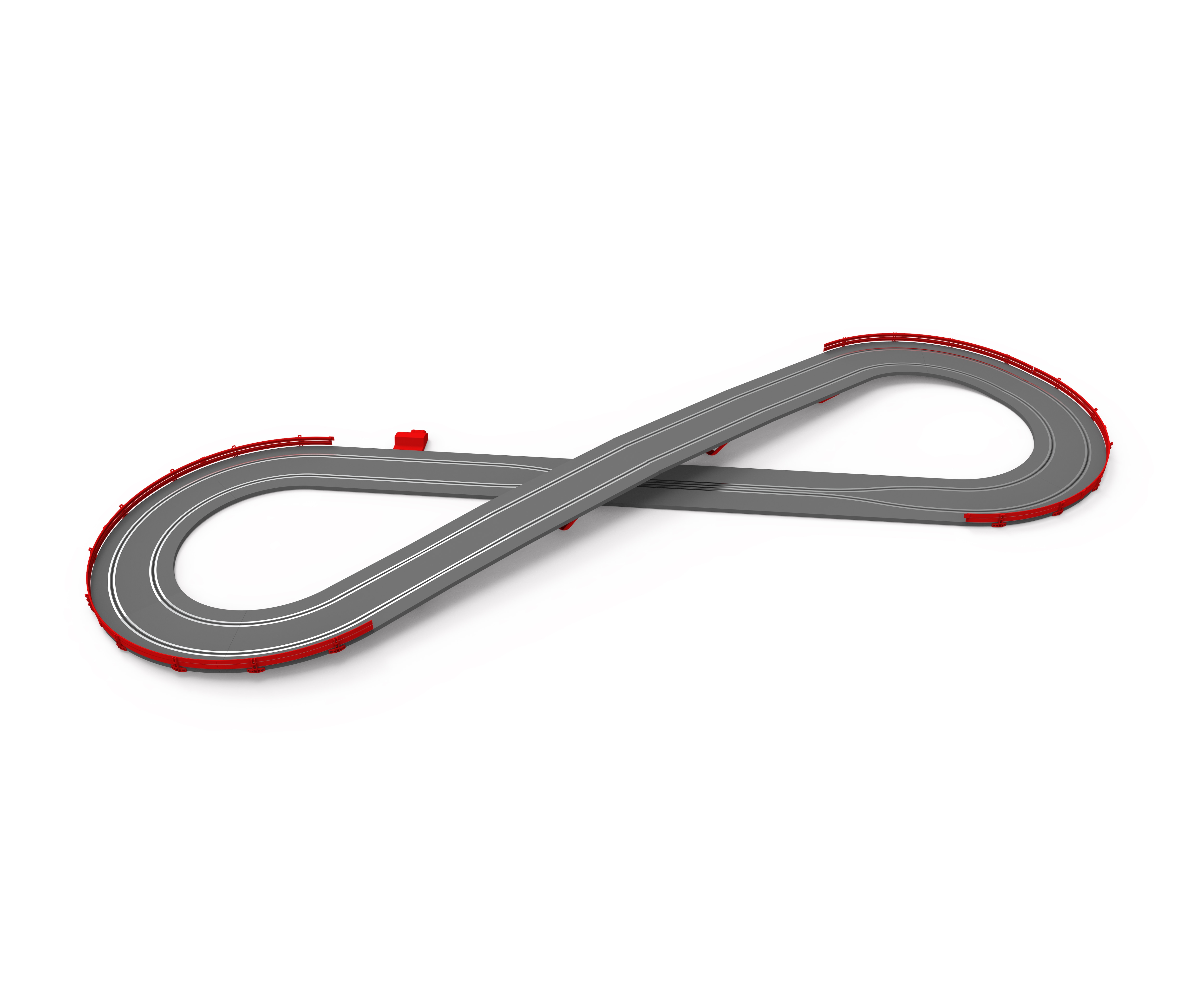 Pista Linea Orginal System Open Rally Scalextric 3