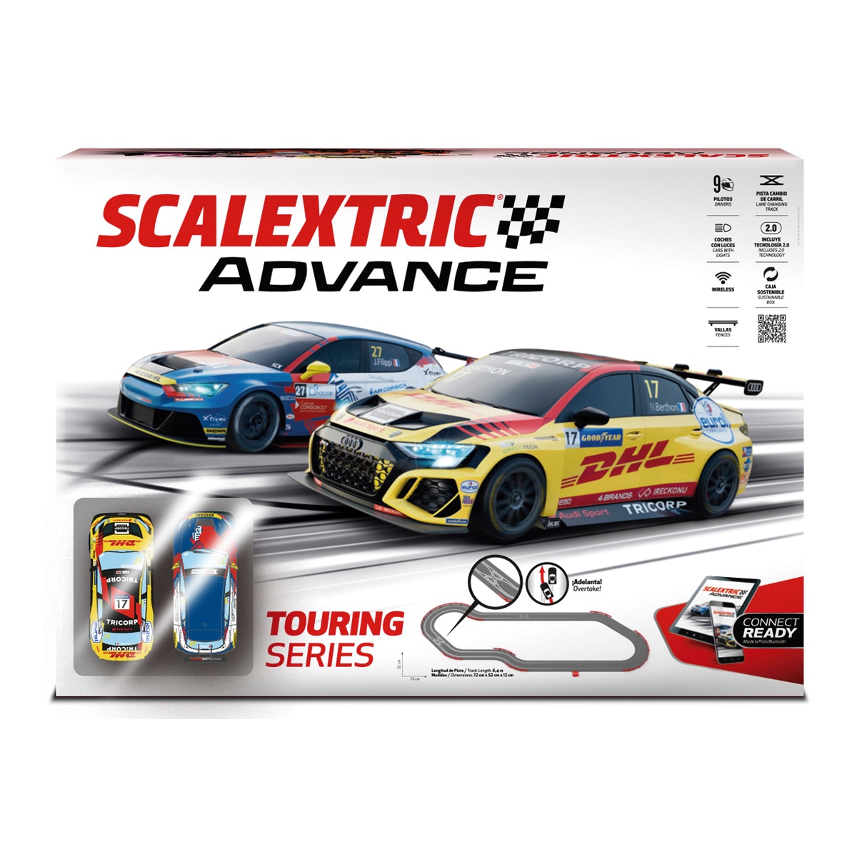 Imagen 0 de Pista Linea Advance Touring Series Scalextric