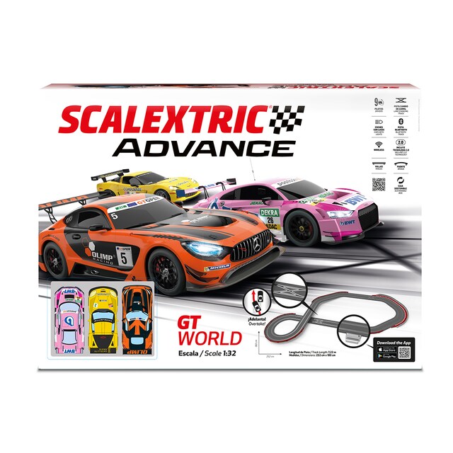 Imagen 0 de Pista Linea Advance GT World Set deluxe Scalextric