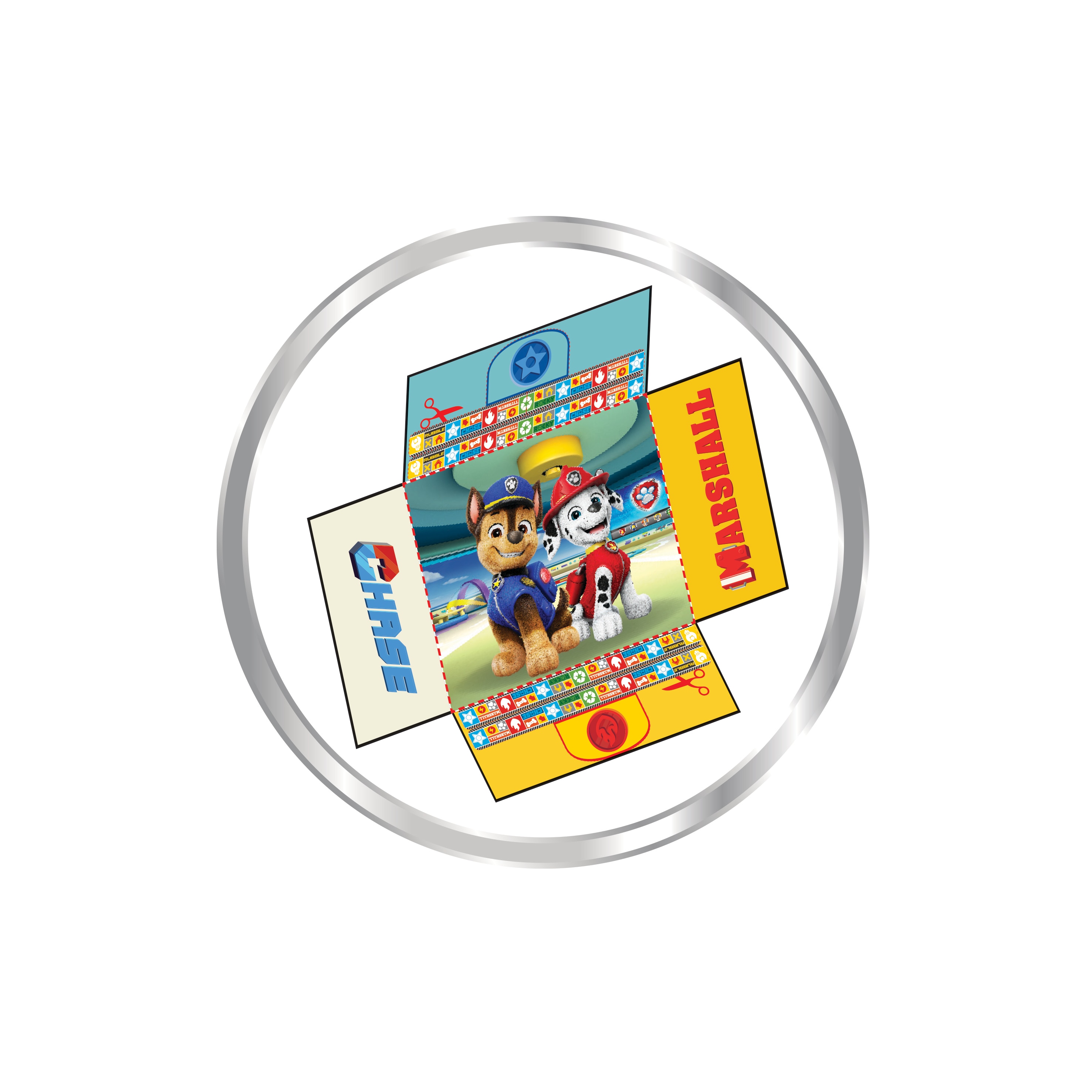 Circuito para vehículos de juguete Race 'N' Rescue Paw Patrol Carrera First 3