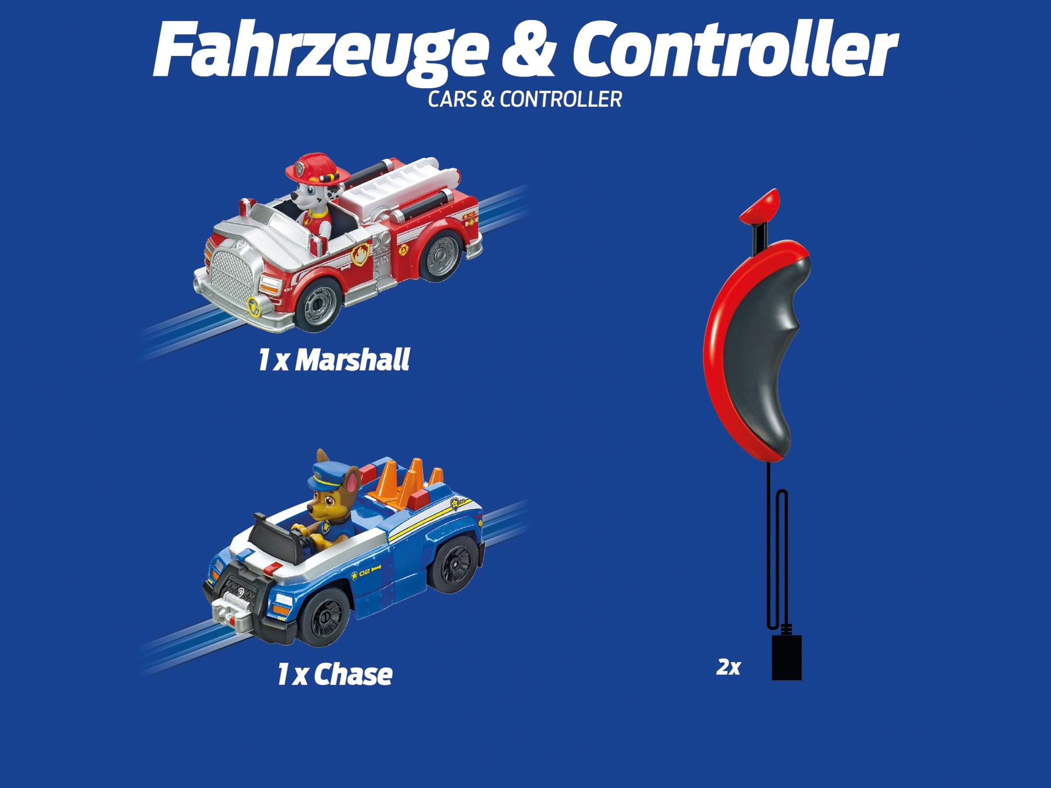 Circuito para vehículos de juguete Race 'N' Rescue Paw Patrol Carrera First 14