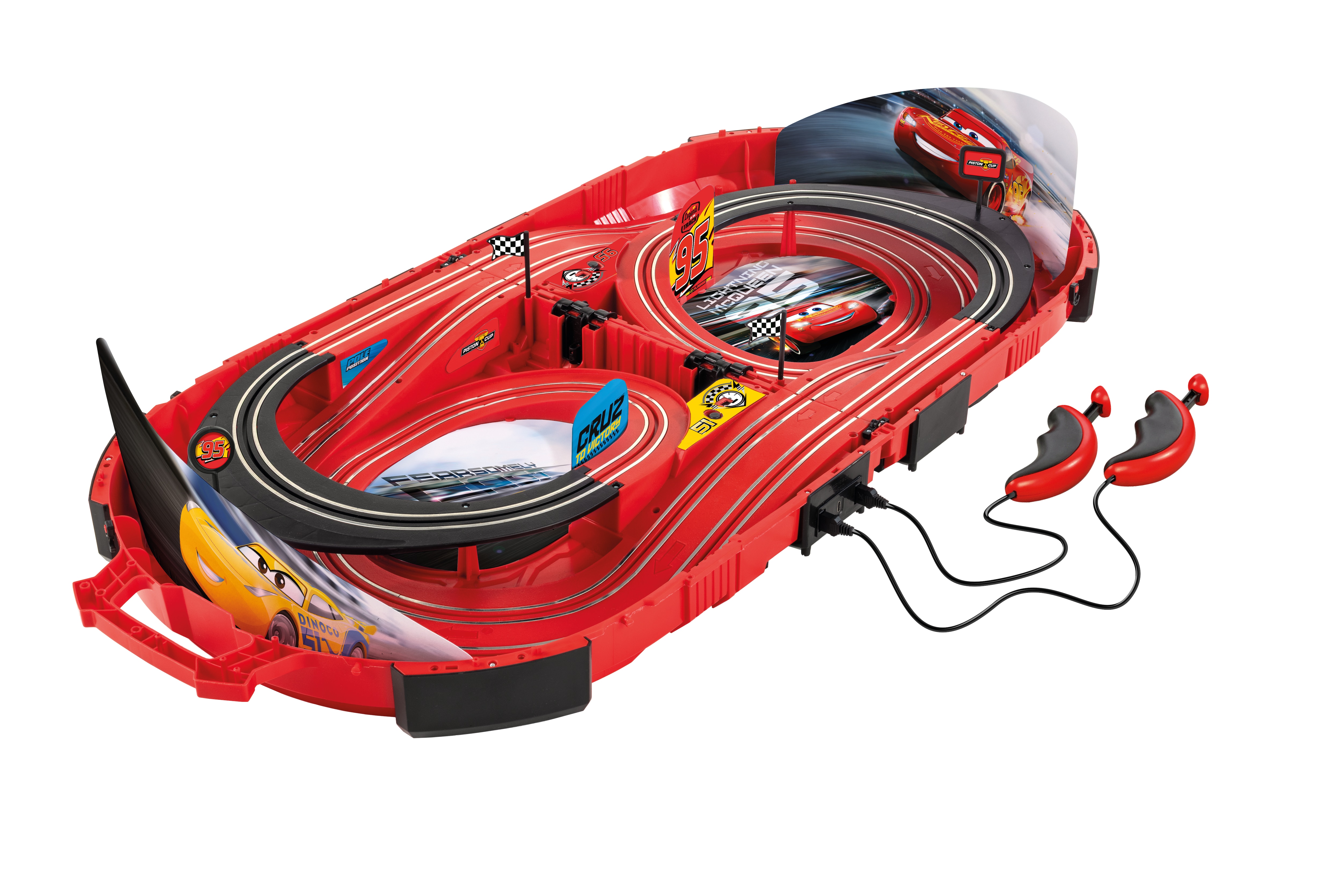 Circuito para vehículos de juguete Speed Arena Cars Disney Pixar Carrera 2