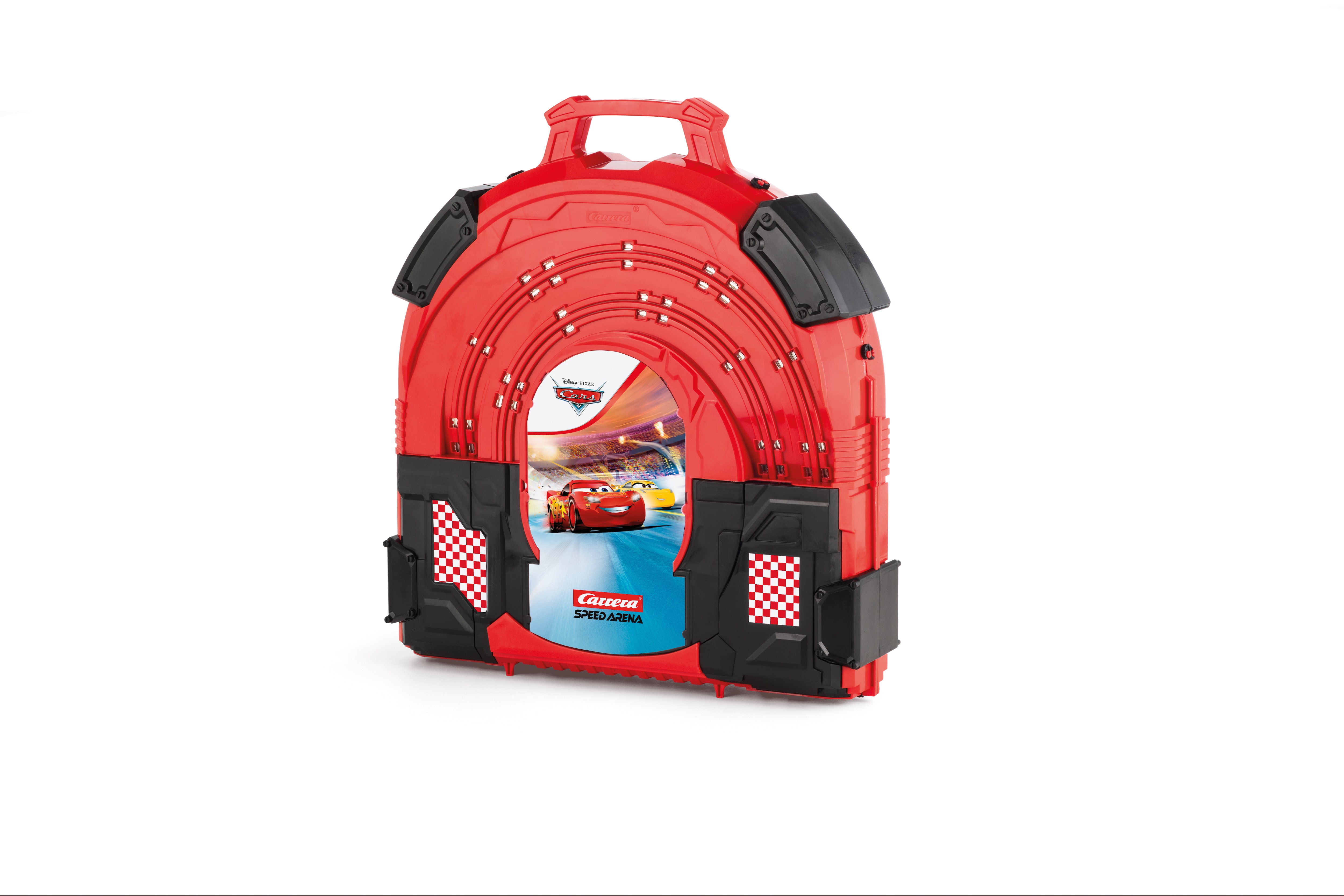 Circuito para vehículos de juguete Speed Arena Cars Disney Pixar Carrera 6