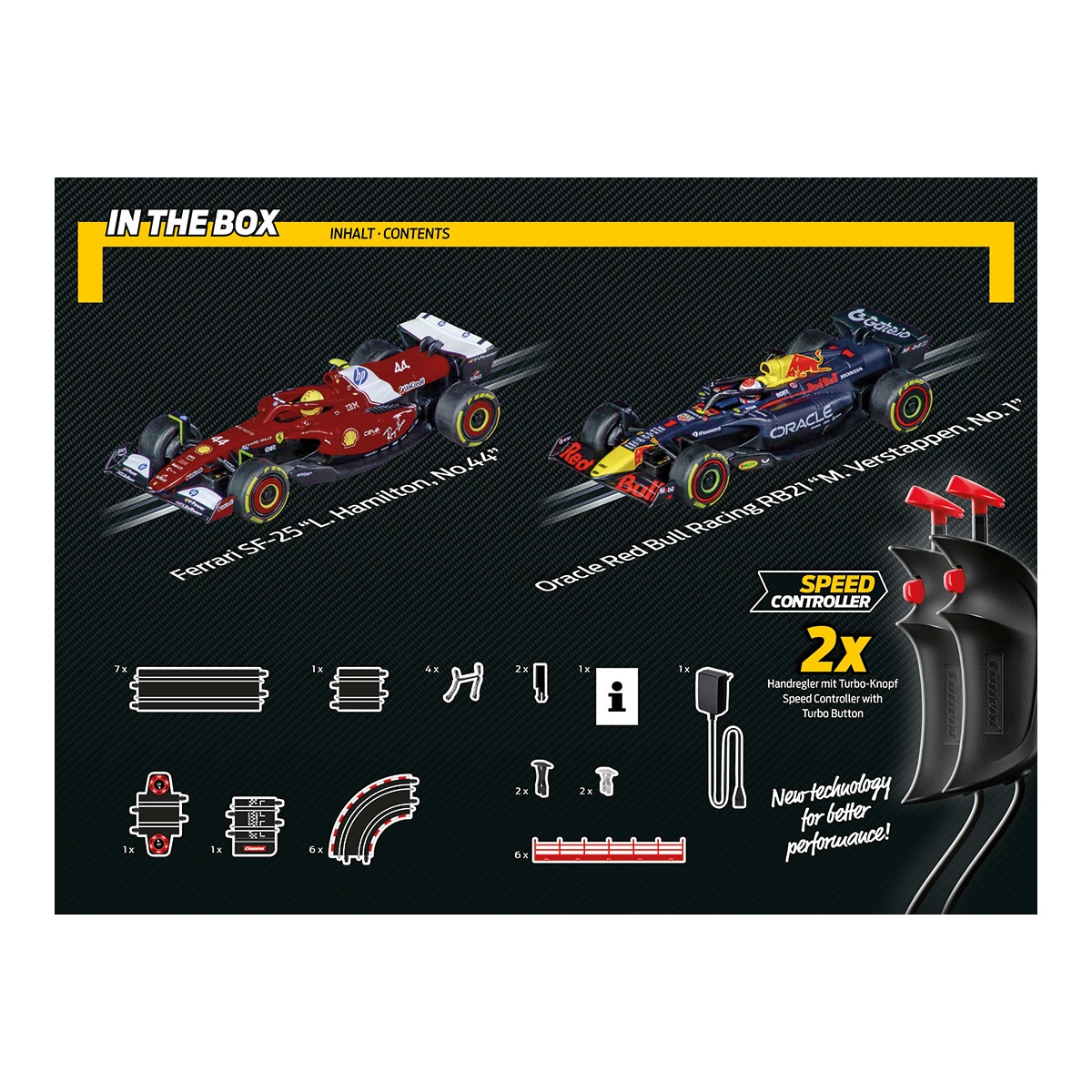 Circuito para vehículos de juguete F1 Champion's Racing Carrera GO 7