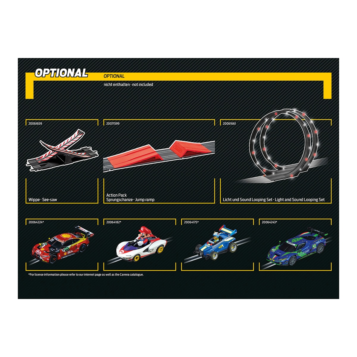 Circuito para vehículos de juguete F1 Champion's Racing Carrera GO 10