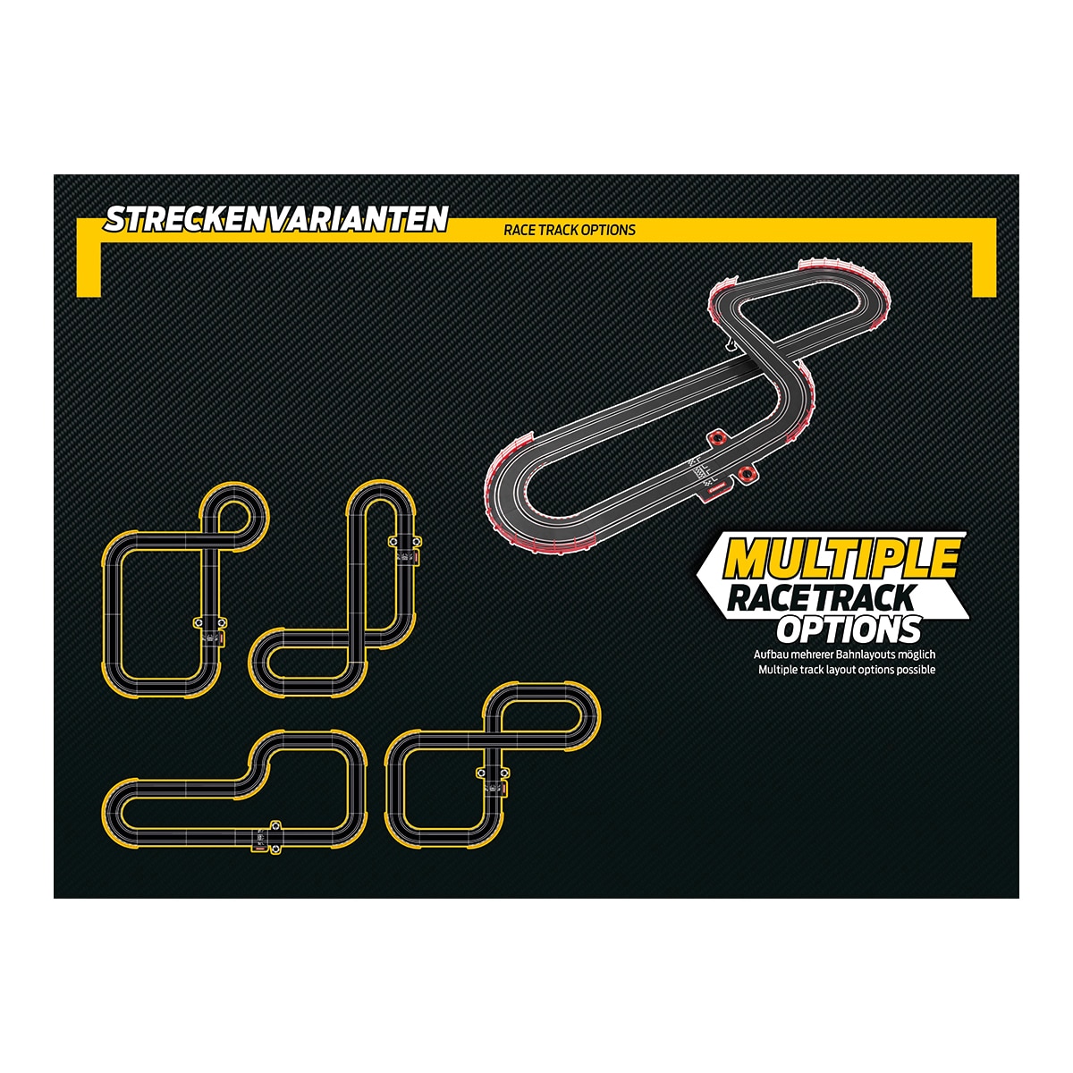 Circuito para vehículos de juguete F1 Champion's Racing Carrera GO 11