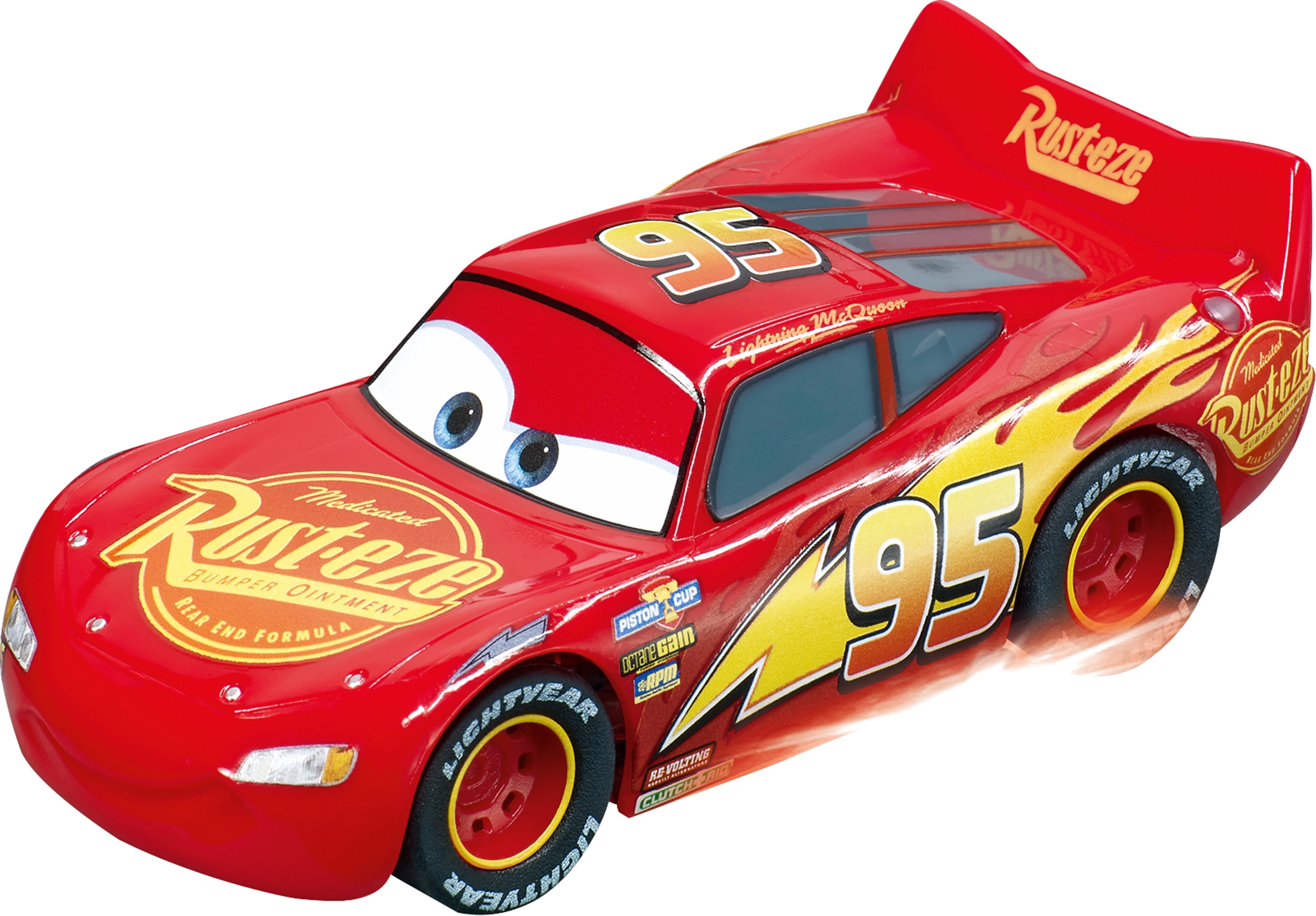 Circuito para vehículos de juguete Neon Nights Cars Disney·Pixar Carrera GO 3