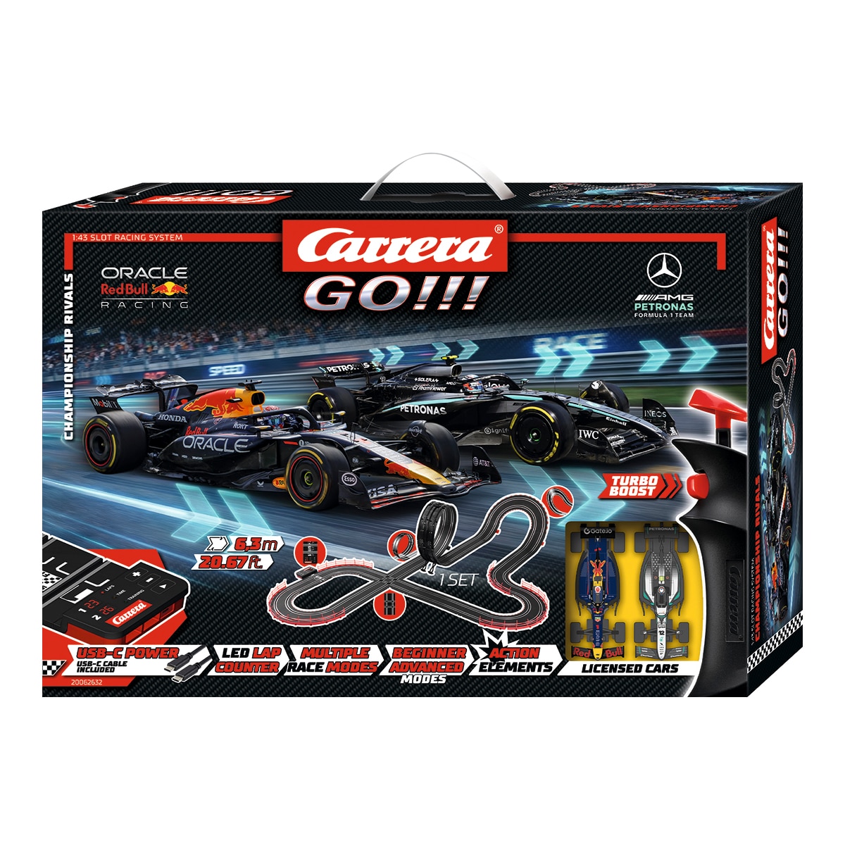 Circuito Championship Rivals Carrera GO 2