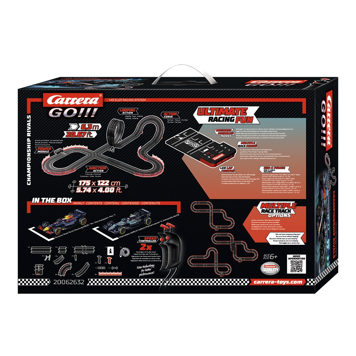 Circuito Championship Rivals Carrera GO 12