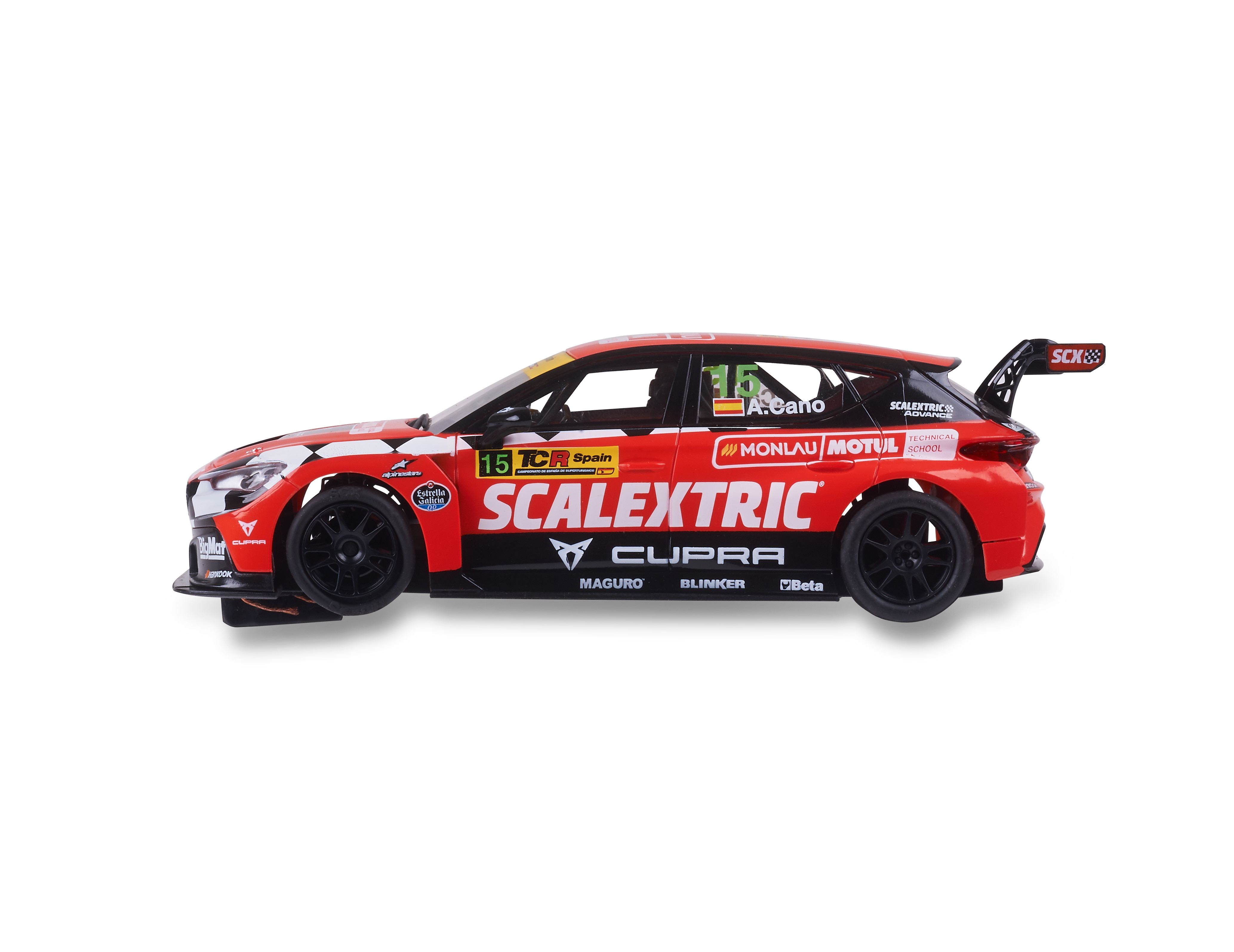 Circuito de Scalextric con las últimas novedades de CUPRA en competición - Periodismo del Motor