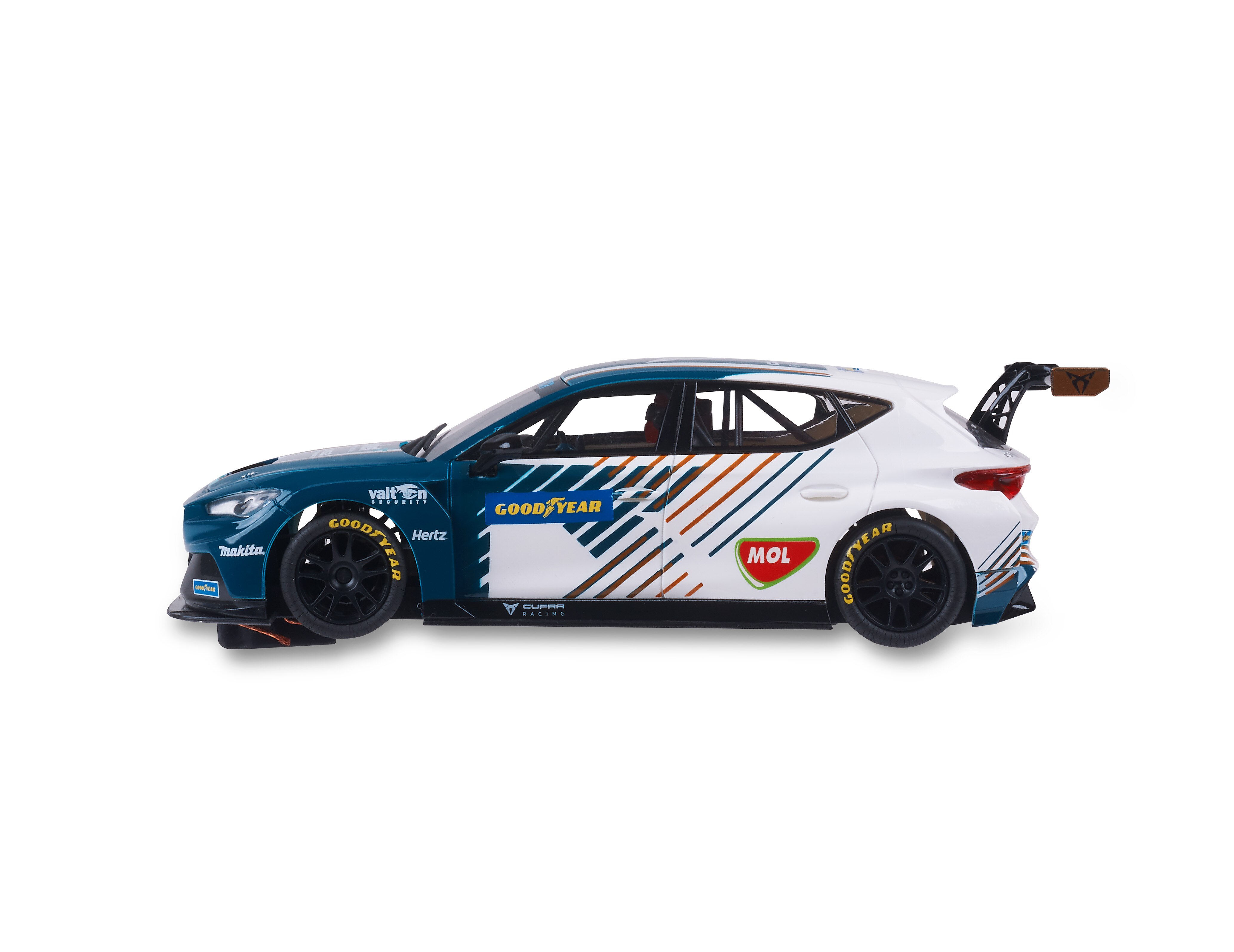 Coche de carreras Linea Advance Escala 1:32 Cupra E-Racer Gené Scalextric 3