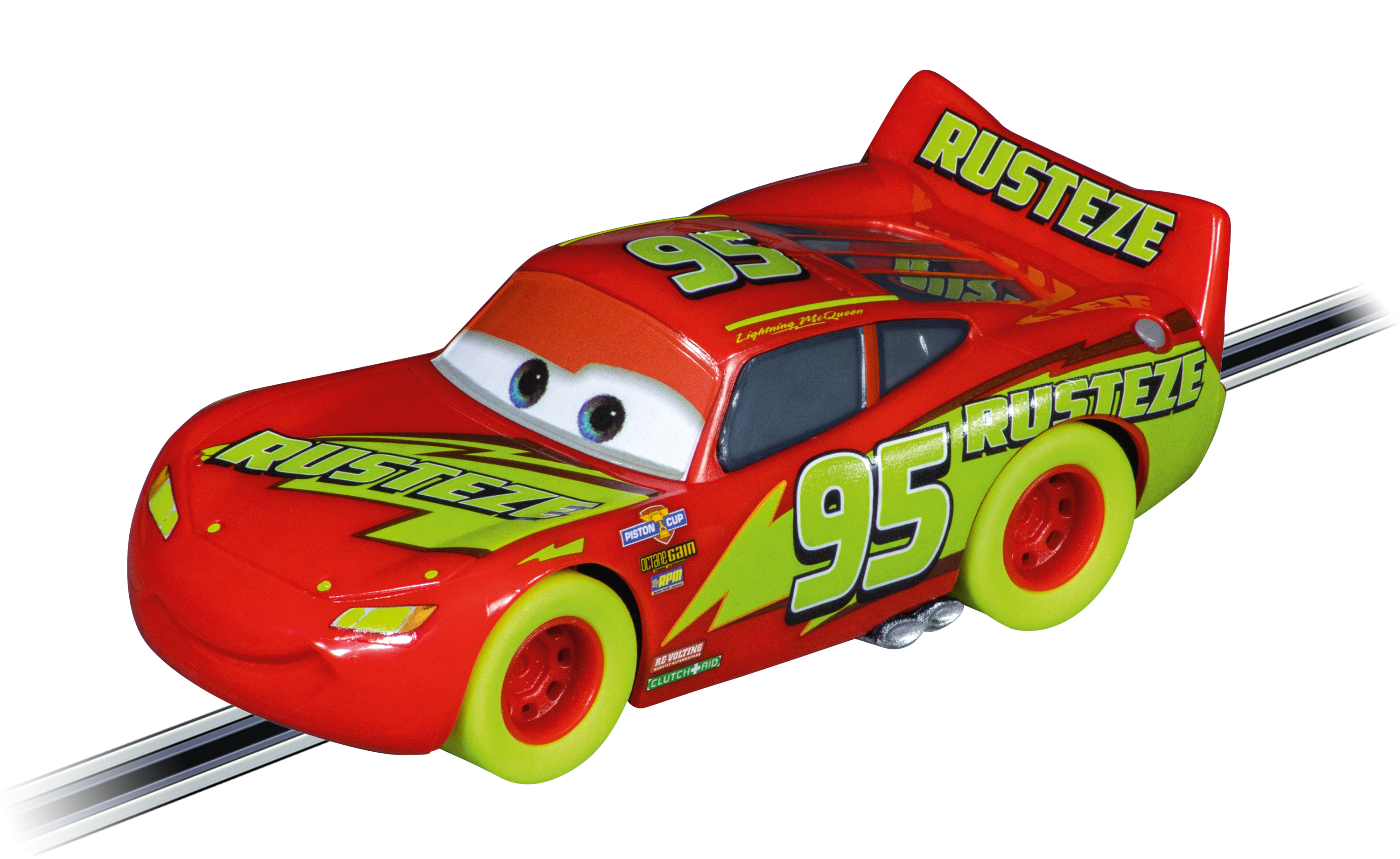 Coche Go-Lightning Mcqueen - Glow Racers 2