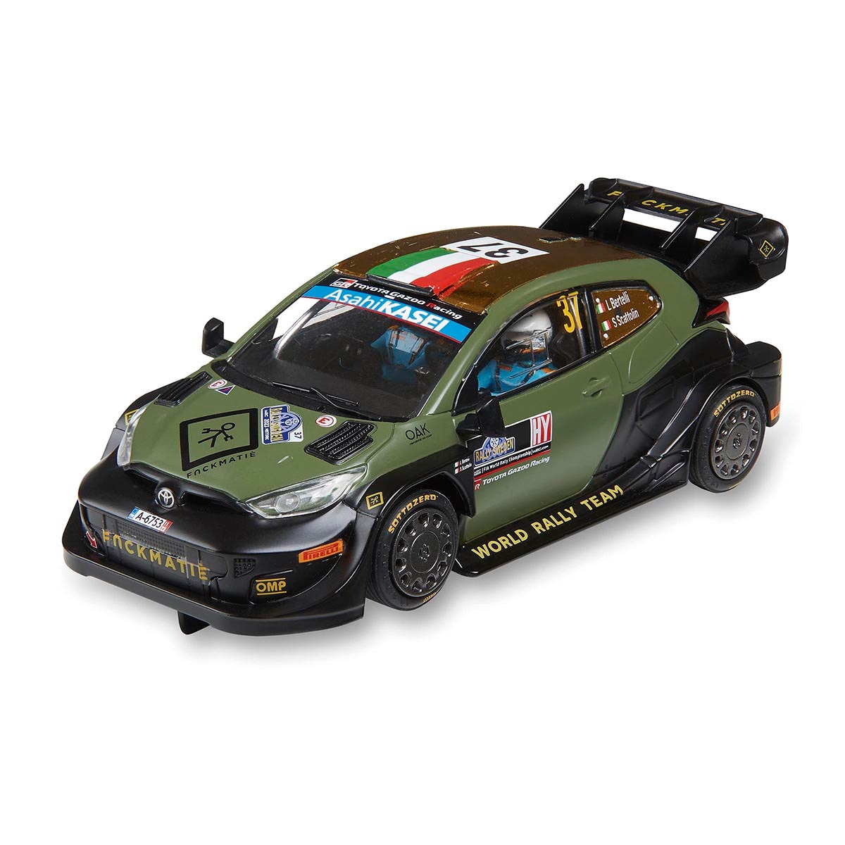 Scalextric – Coche Eléctrico Toyota Yaris WRC Bertelli Scalextric.