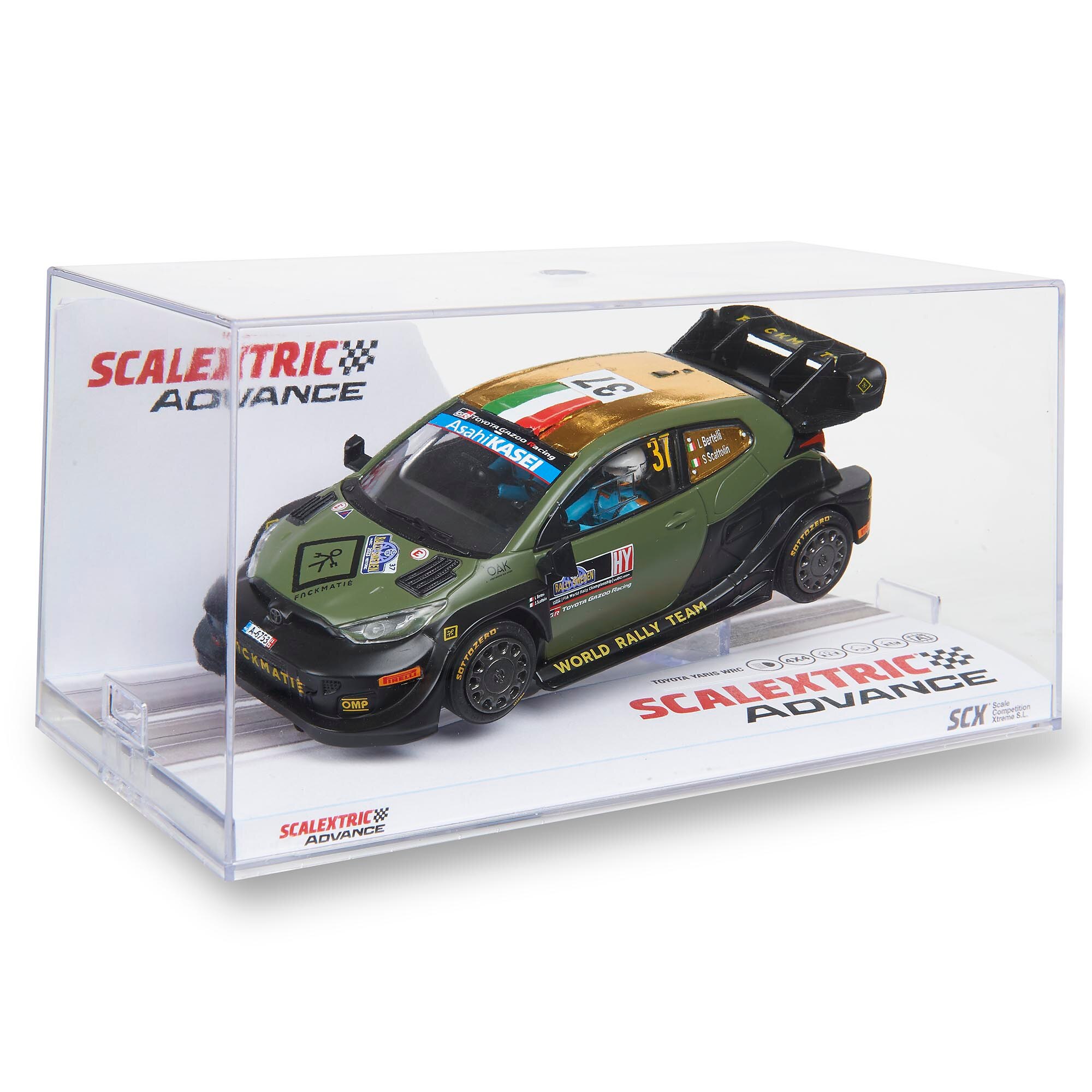 Coche Eléctrico Toyota Yaris WRC Bertelli Scalextric 2
