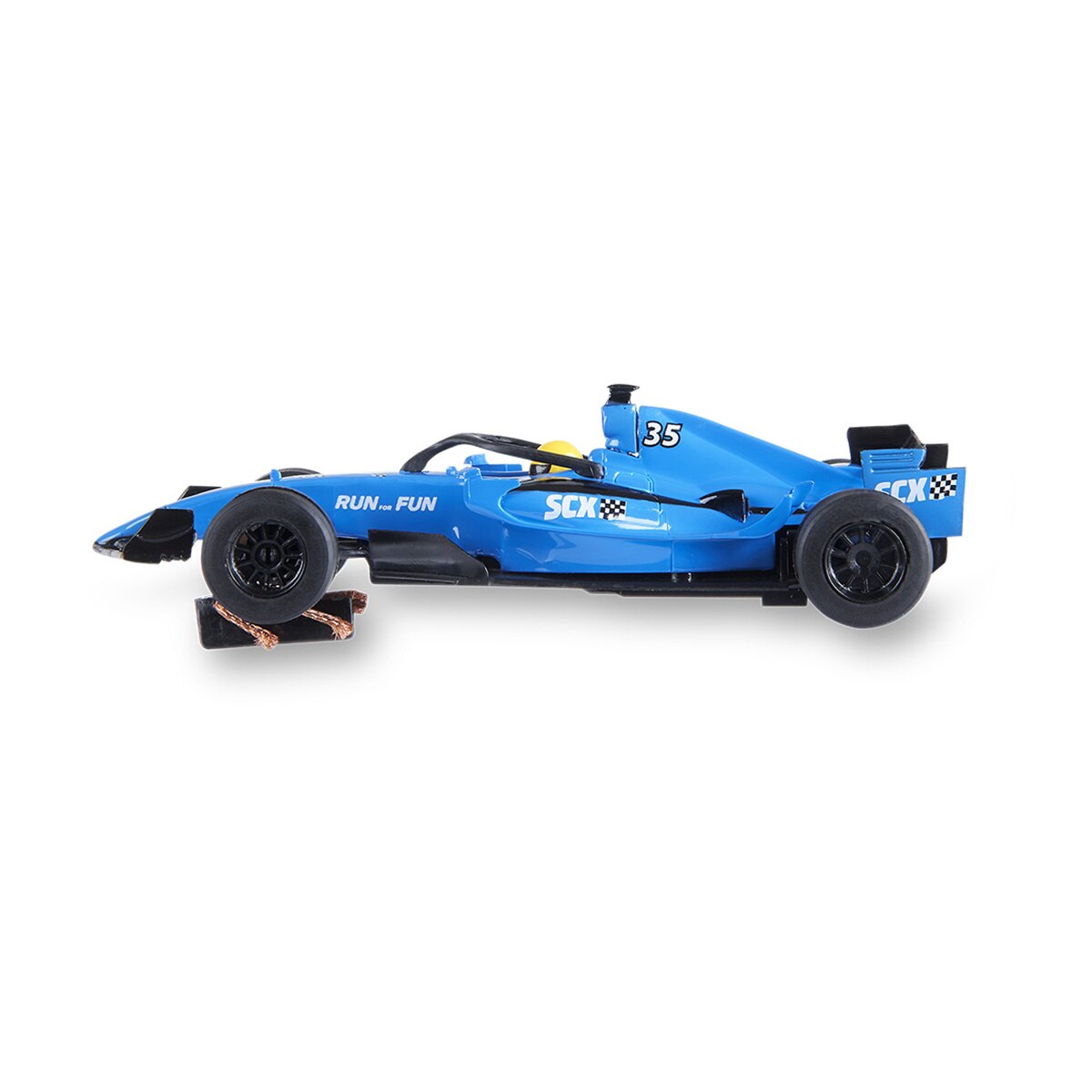 Coche Compact Formula 1 Blue & White Scalextric 2