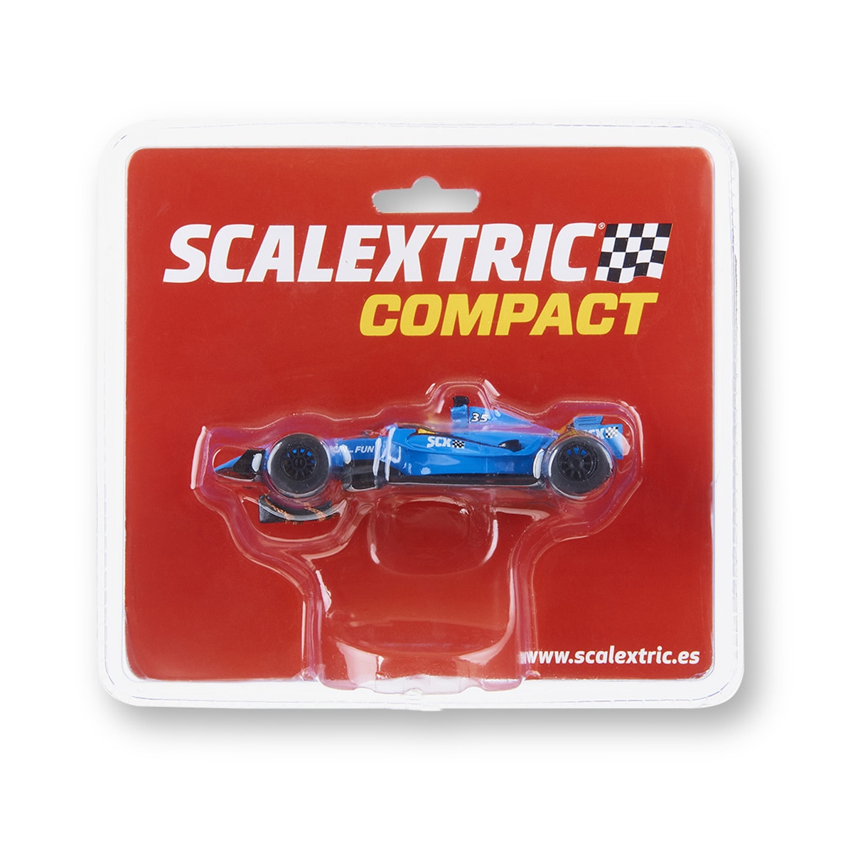Coche Compact Formula 1 Blue & White Scalextric 3