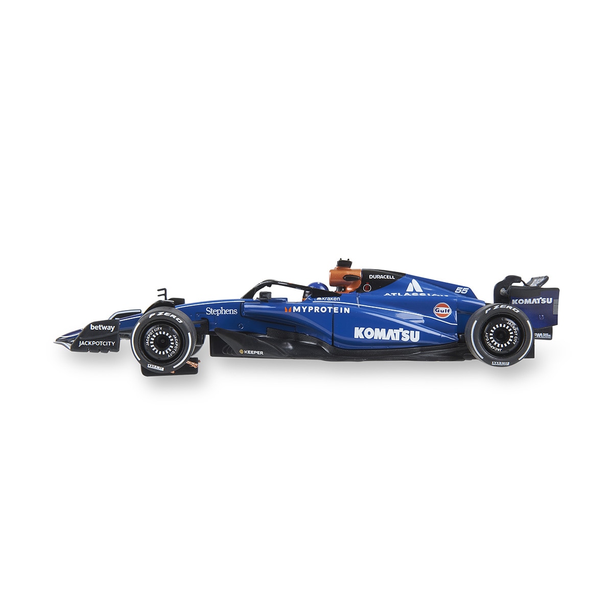 Coche Advance F1 Williams Sainz '25 Scalextric 2