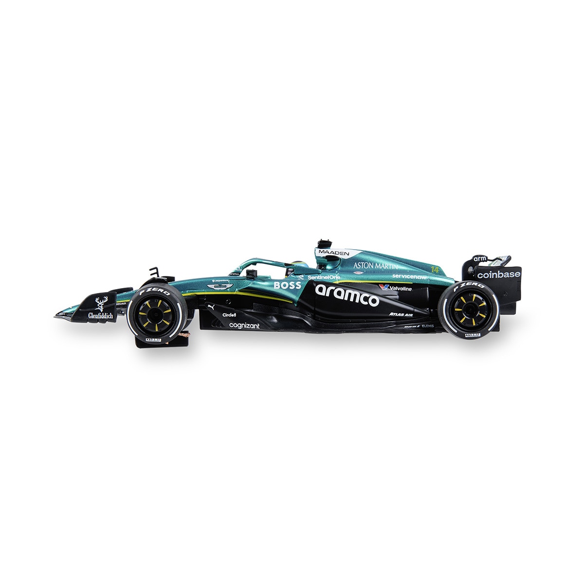Coche Advance Aston Martin Formula 1 Alonso '25 Scalextric 2