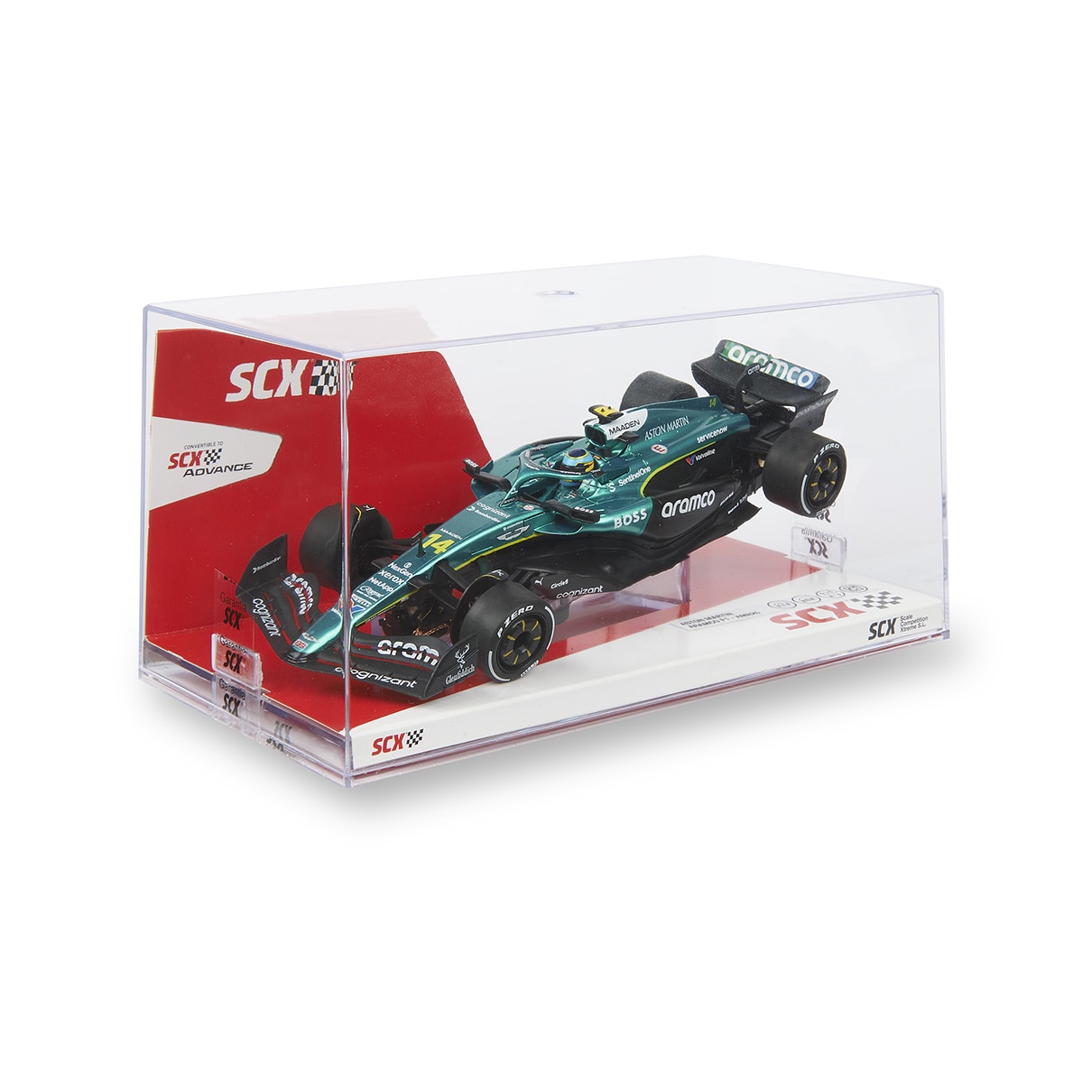 Coche Advance Aston Martin Formula 1 Alonso '25 Scalextric 4