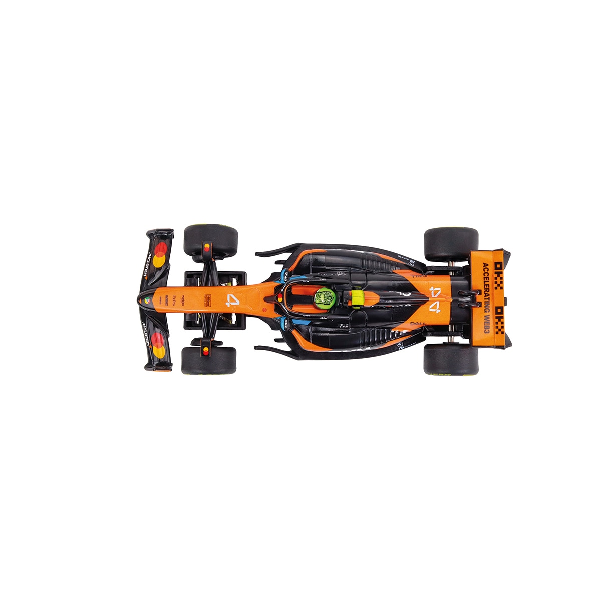 Coche McLaren MCL39 "L. Norris, No.4" (2025) Carrera GO 2