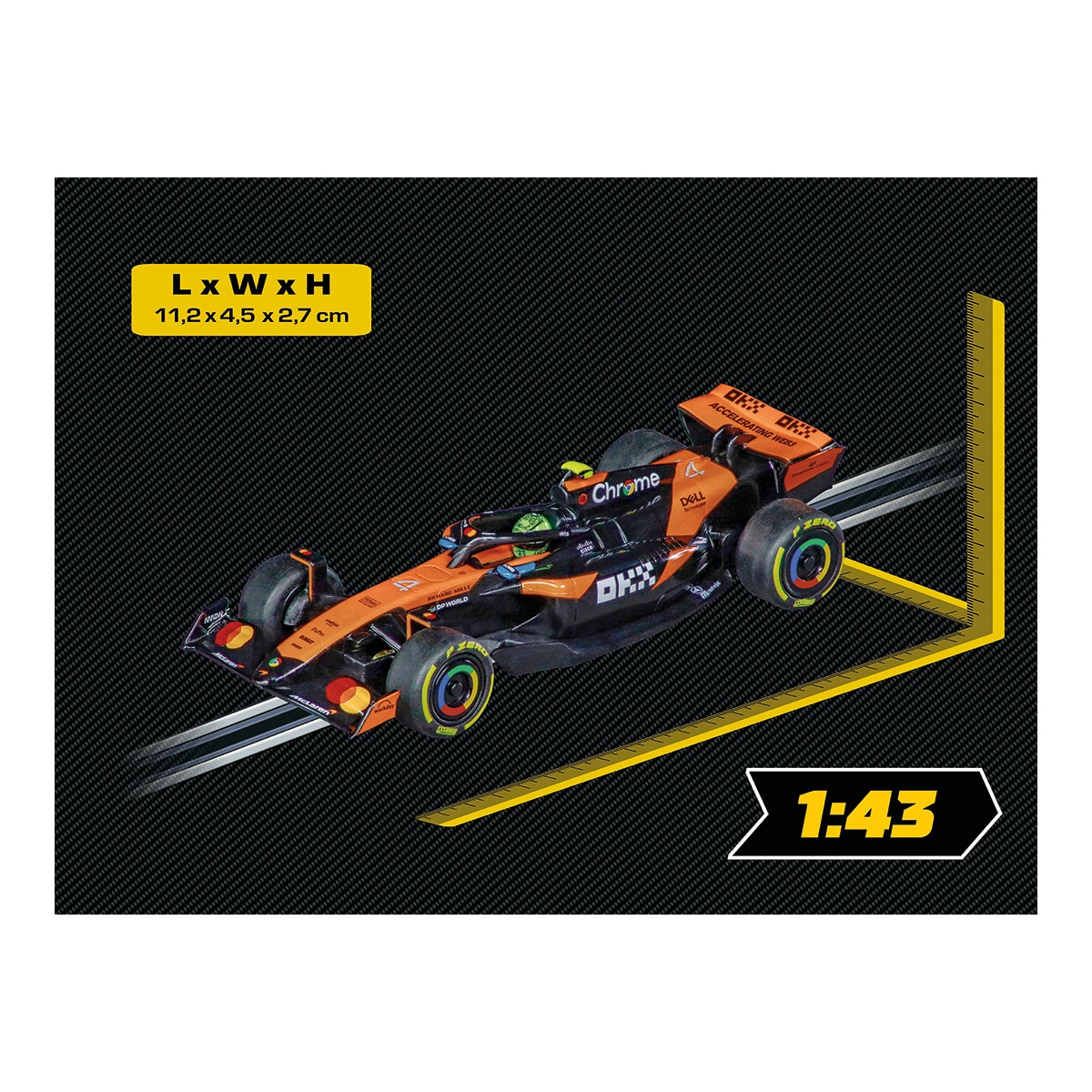 Coche McLaren MCL39 "L. Norris, No.4" (2025) Carrera GO 3