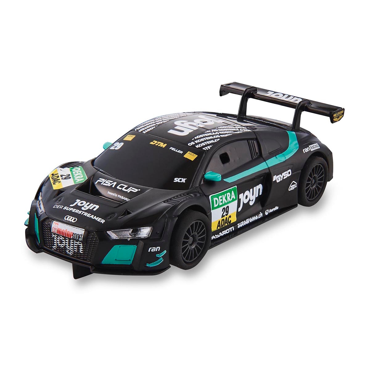 Coche de slot Audi R8 LMS GT3 DTM #29 Línea Compact Escala 1/43 Scalextric 1