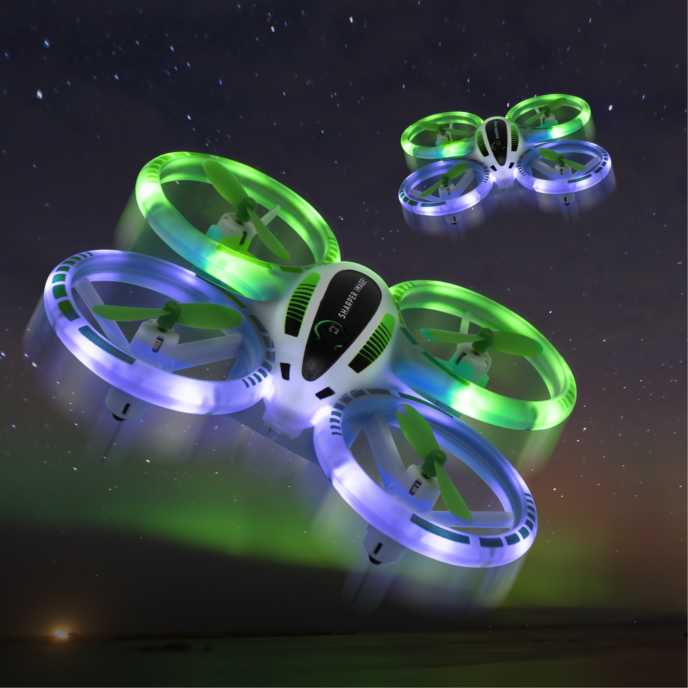 Dron Glow Up Mini Stunt Sharper Image 3