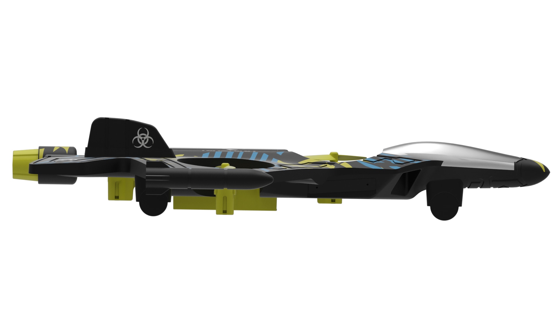 Jet xtreme Harrier, avión radio control con 4 canales 8
