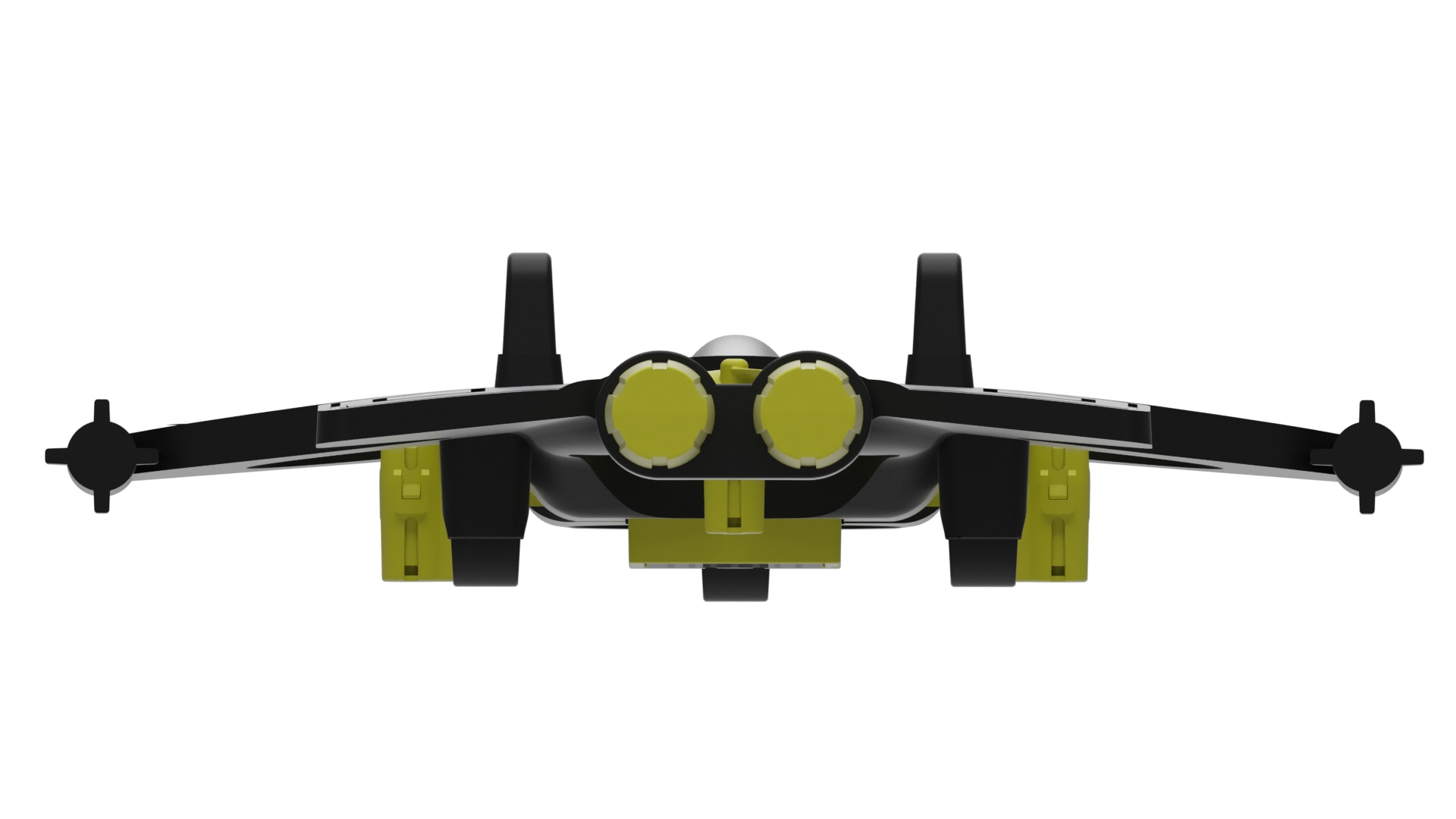 Jet xtreme Harrier, avión radio control con 4 canales 9