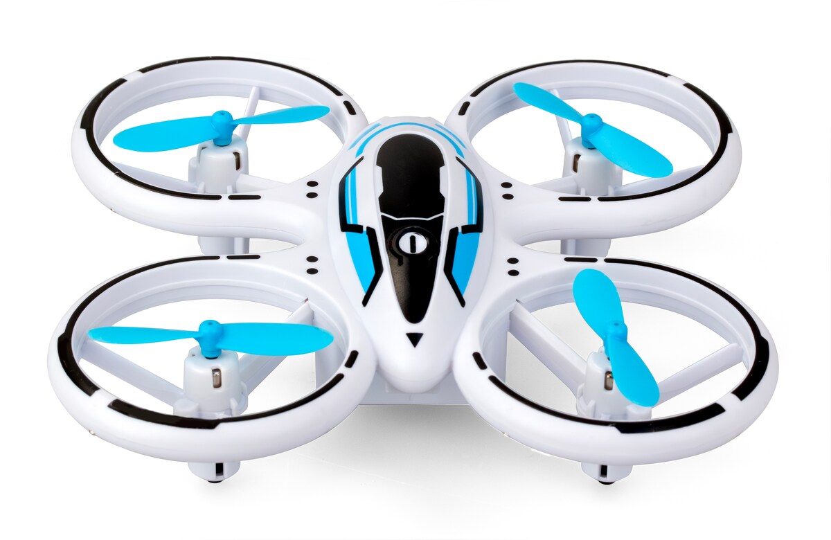 Neon dron acrobático, con transmisión 2.4 GHz de 3 canales y luces LED 5