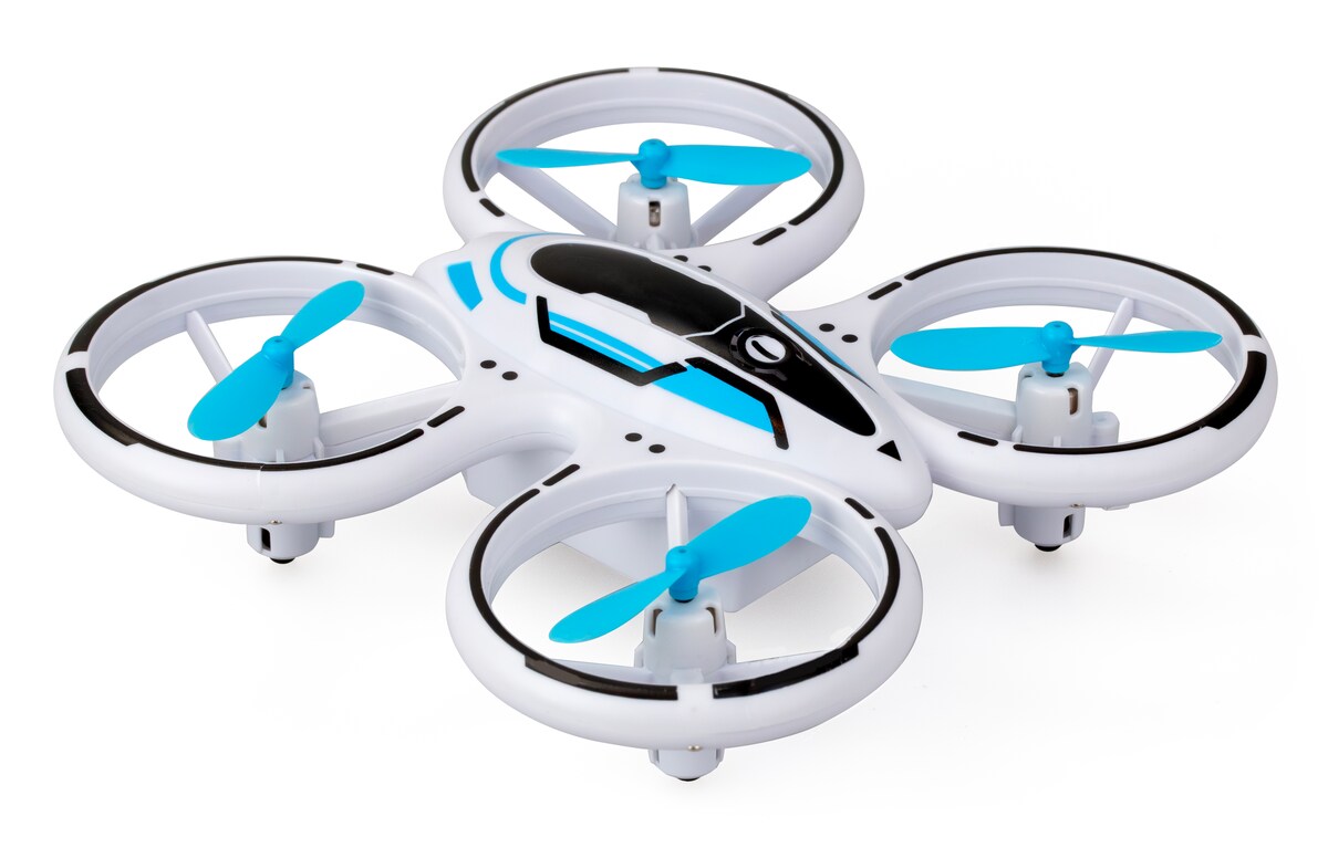 Neon dron acrobático, con transmisión 2.4 GHz de 3 canales y luces LED 6