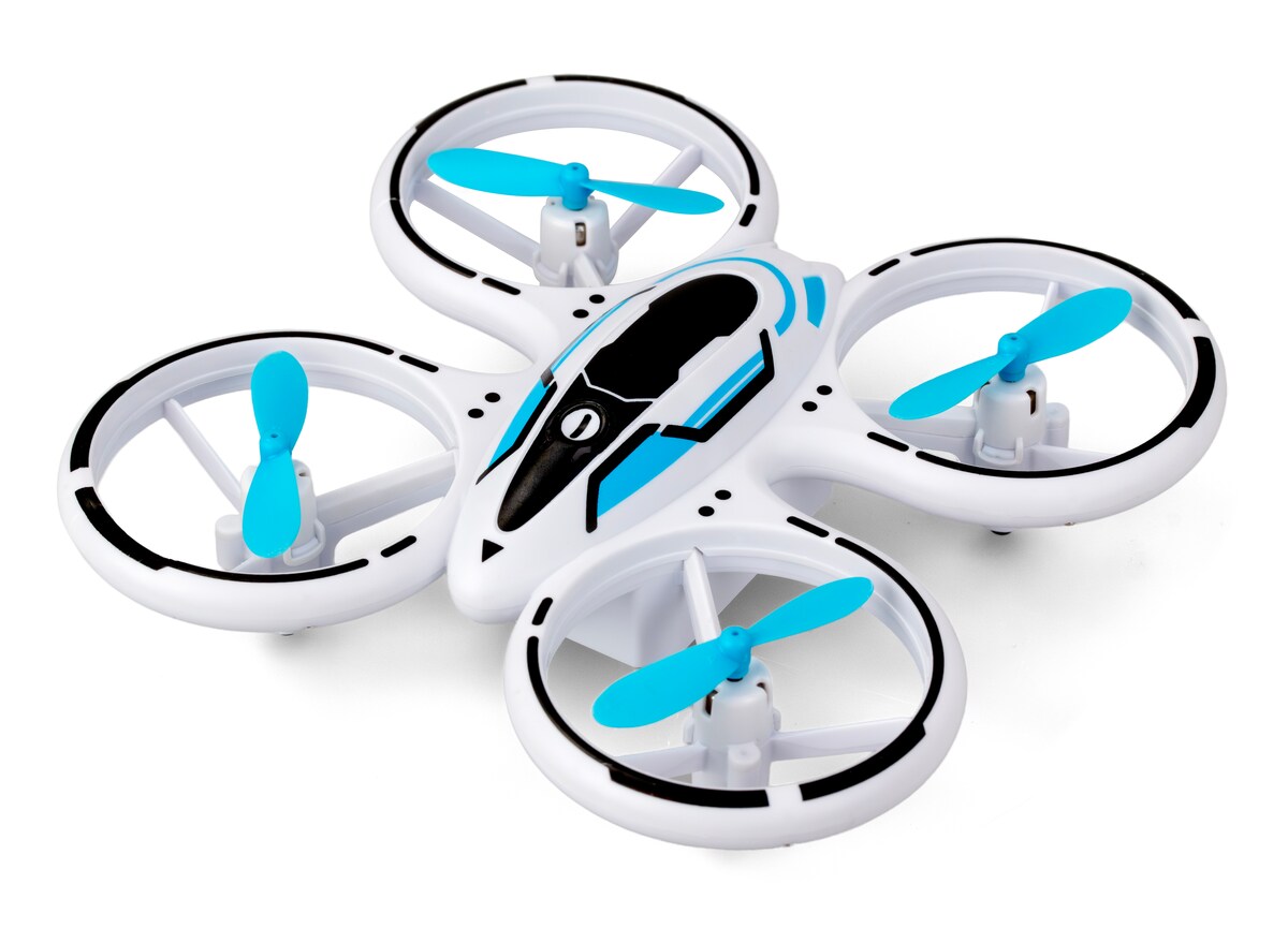 Neon dron acrobático, con transmisión 2.4 GHz de 3 canales y luces LED 7