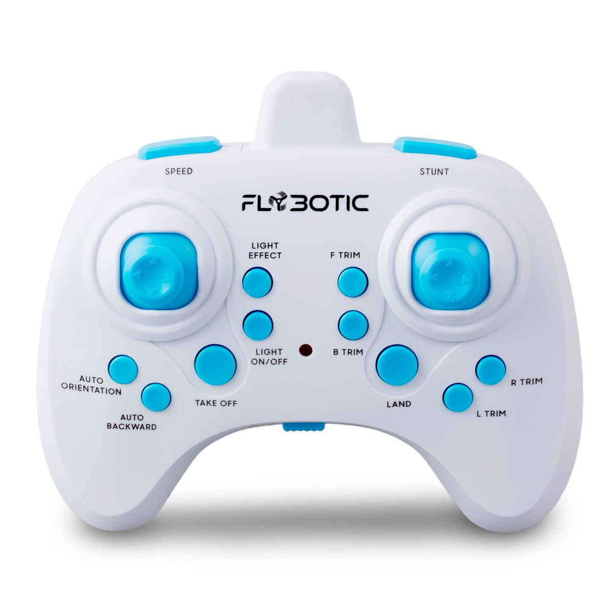 Neon dron acrobático, con transmisión 2.4 GHz de 3 canales y luces LED 8