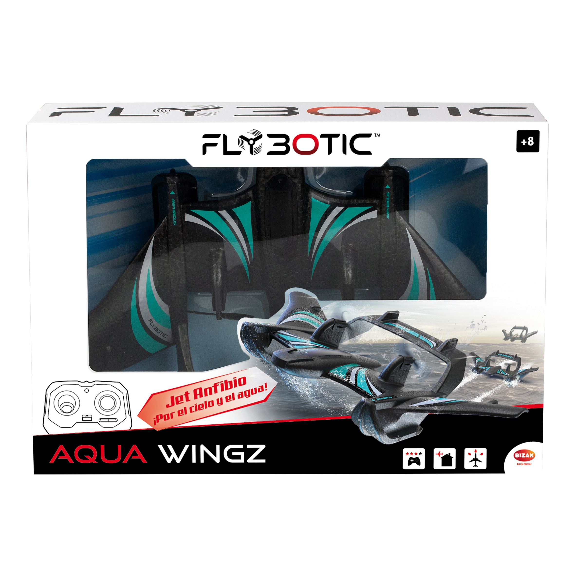 Aqua Wingz, avión anfibio de espuma EPP resistente al agua para volar y navegar 2