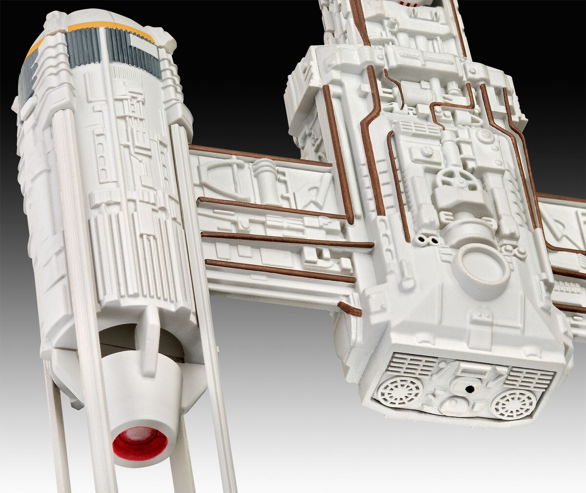 Maqueta Y-wing Fighter con accesorios básicos Star Wars Revell 5