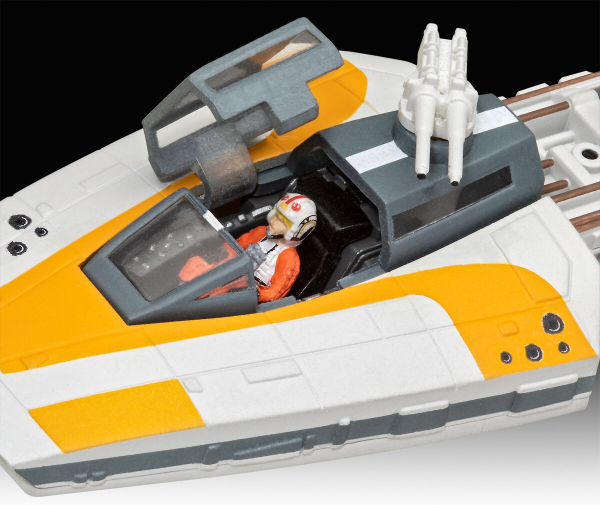 Maqueta Y-wing Fighter con accesorios básicos Star Wars Revell 7