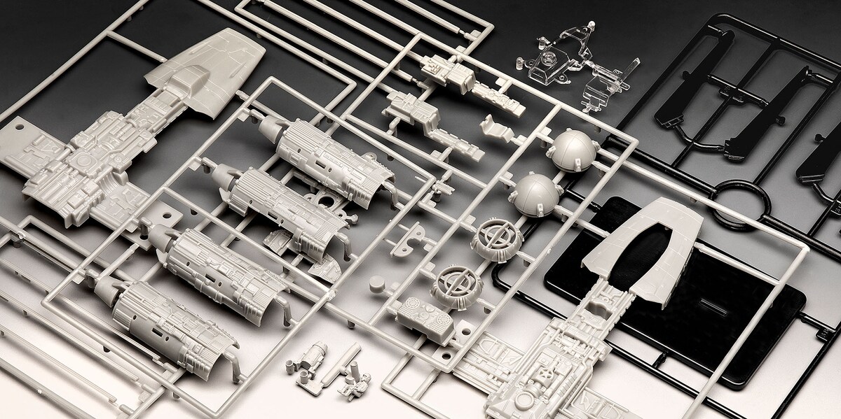 Maqueta Y-wing Fighter con accesorios básicos Star Wars Revell 8